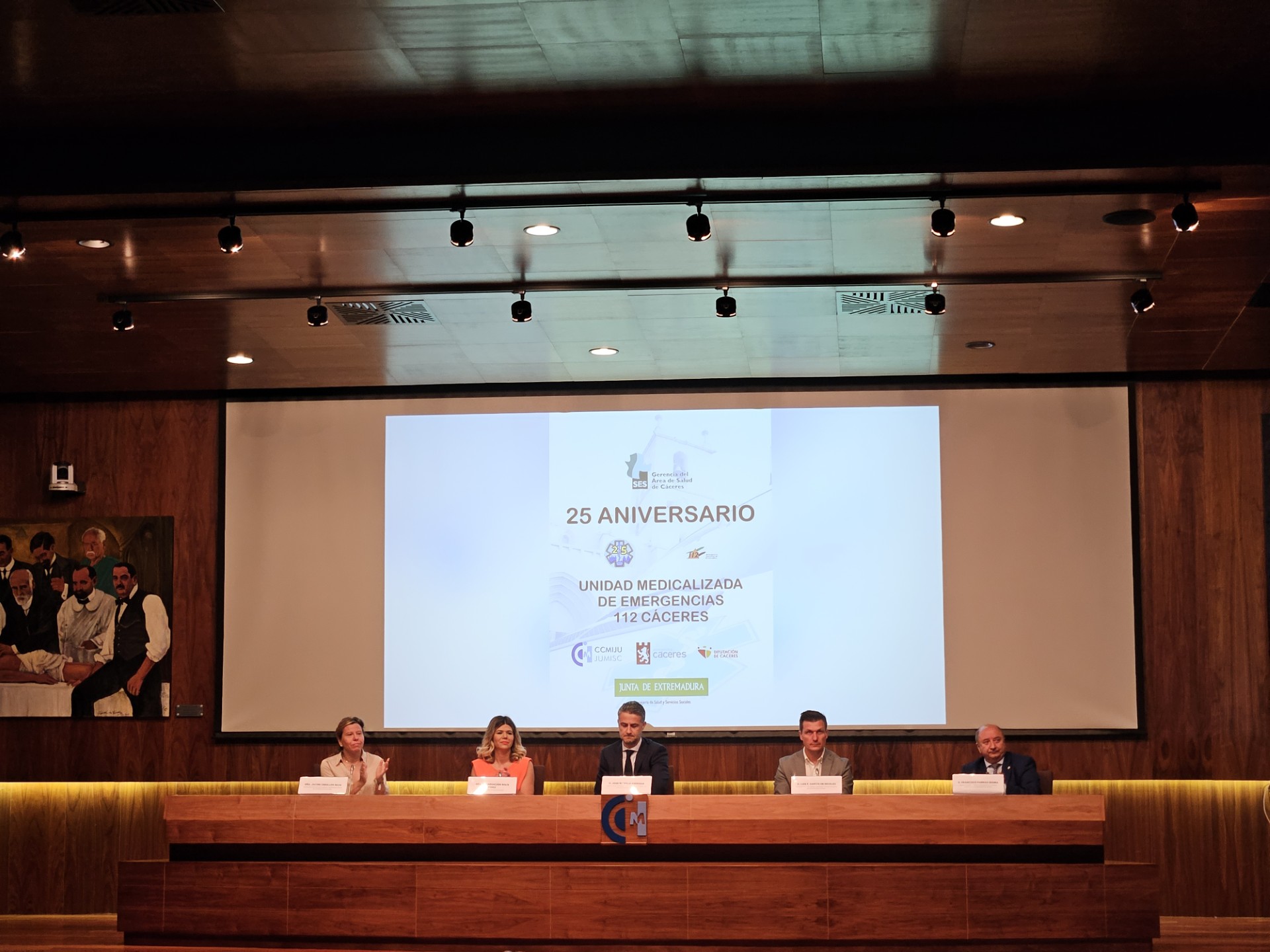 Image 1 of article La Unidad Medicalizada de Emergencias 112 de Cáceres cumple 25 años