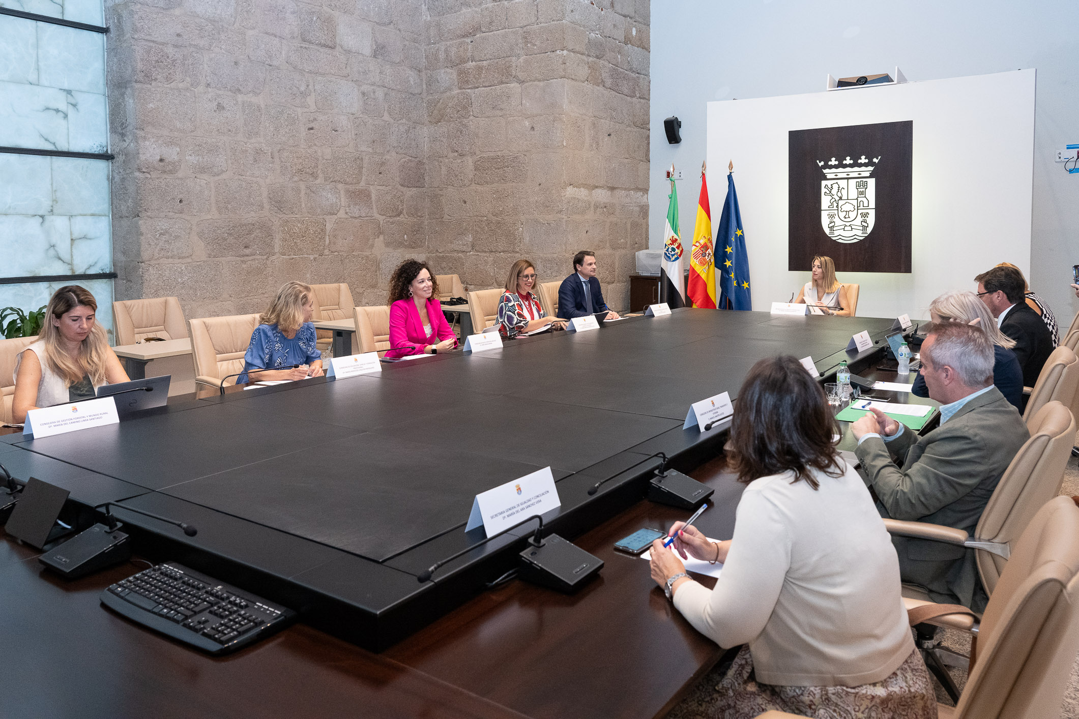 Foto de la reunión del Consejo de Gobierno