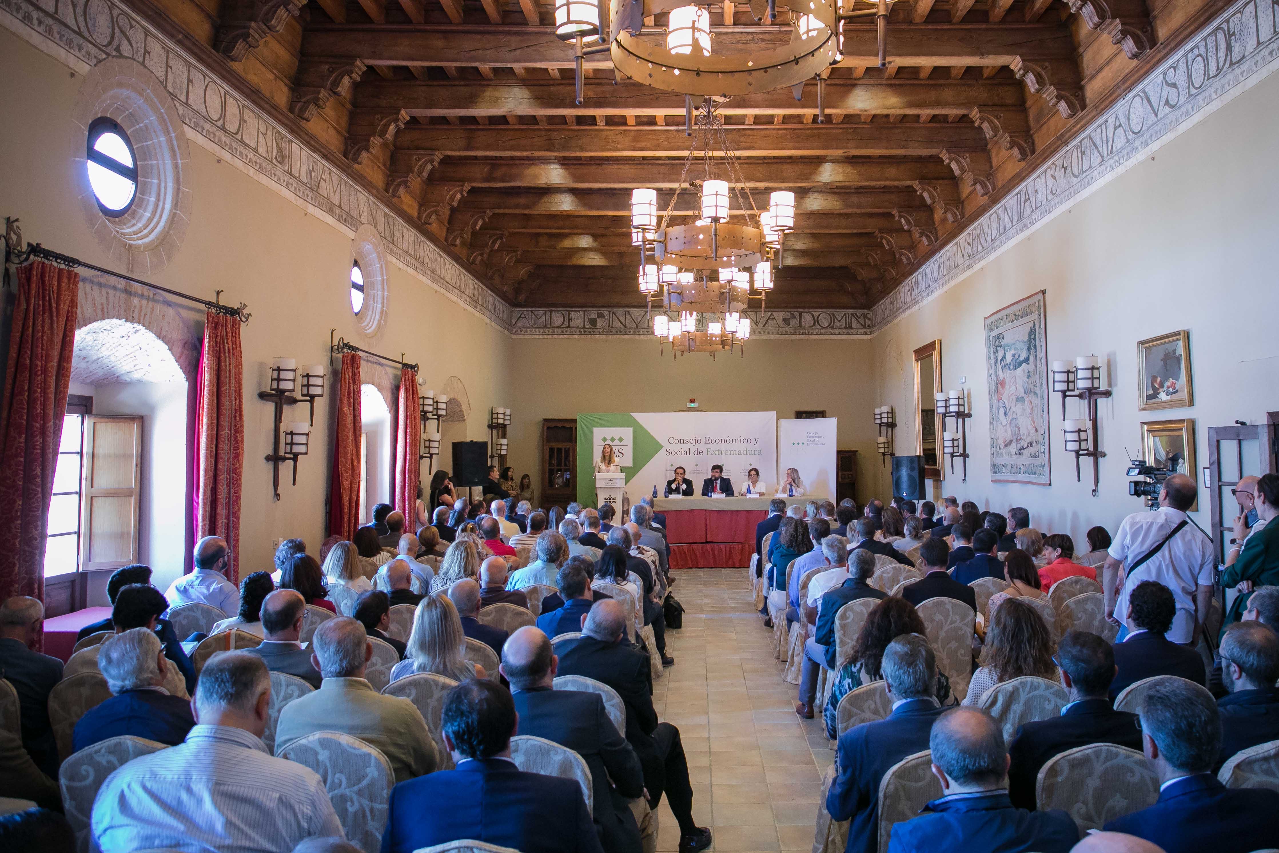 Acto del Consejo Económico y Social de Extremadura