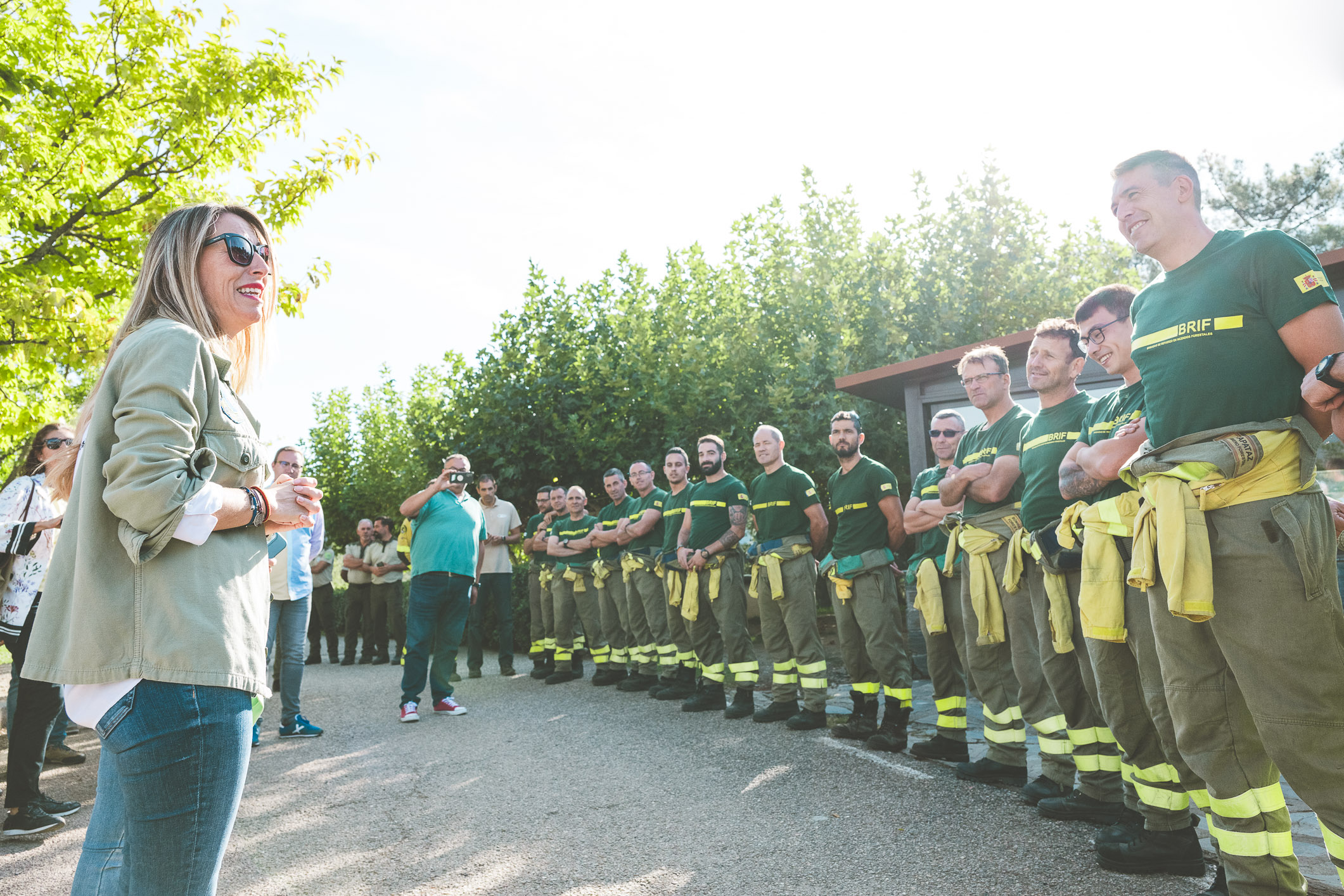 Image 9 of article La presidenta visita junto a la consejera de Gestión Forestal los trabajos de recuperación de Las Hurdes y Gata tras los incendios