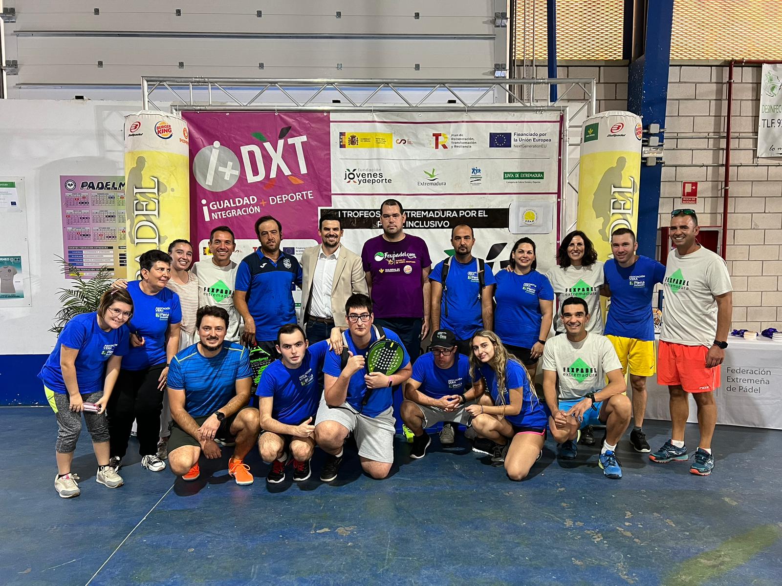 Image 2 of article La Junta apuesta por la inclusión en el deporte con la celebración del I Torneo de Pádel Inclusivo