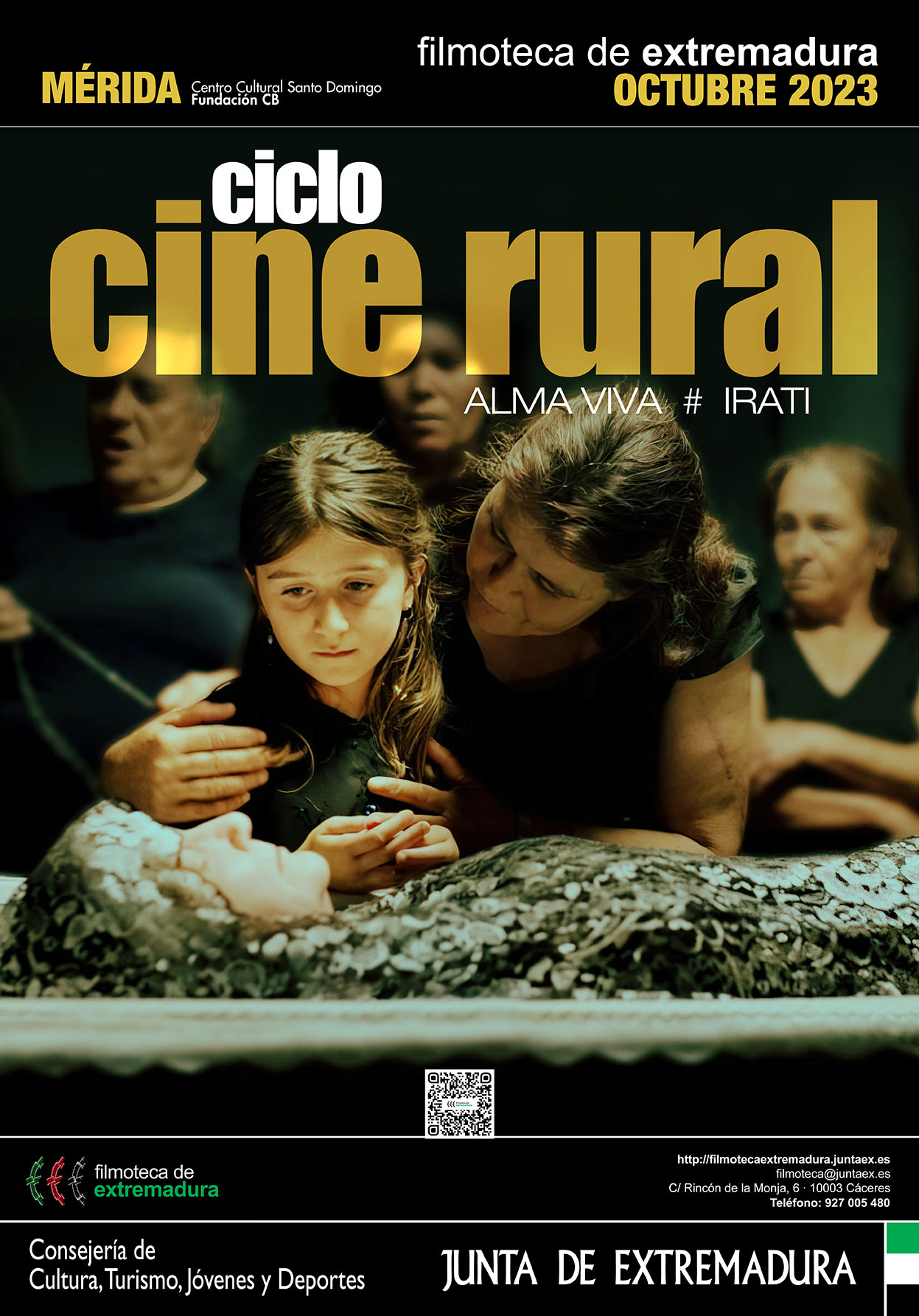 Image 1 of article La Filmoteca de Extremadura proyectará 12 títulos durante el mes de octubre en sus distintas sedes