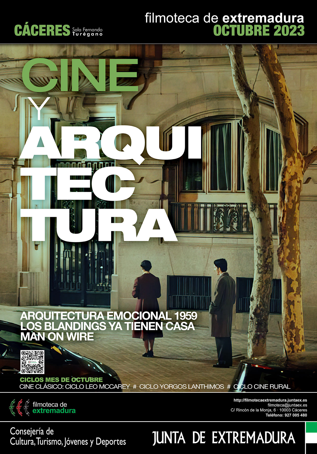 Image 3 of article La Filmoteca de Extremadura proyectará 12 títulos durante el mes de octubre en sus distintas sedes