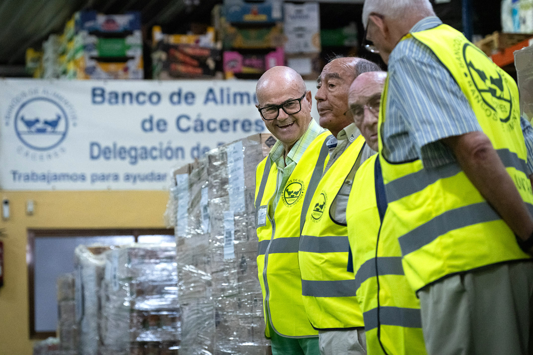 Voluntarios del Banco de Alimentos