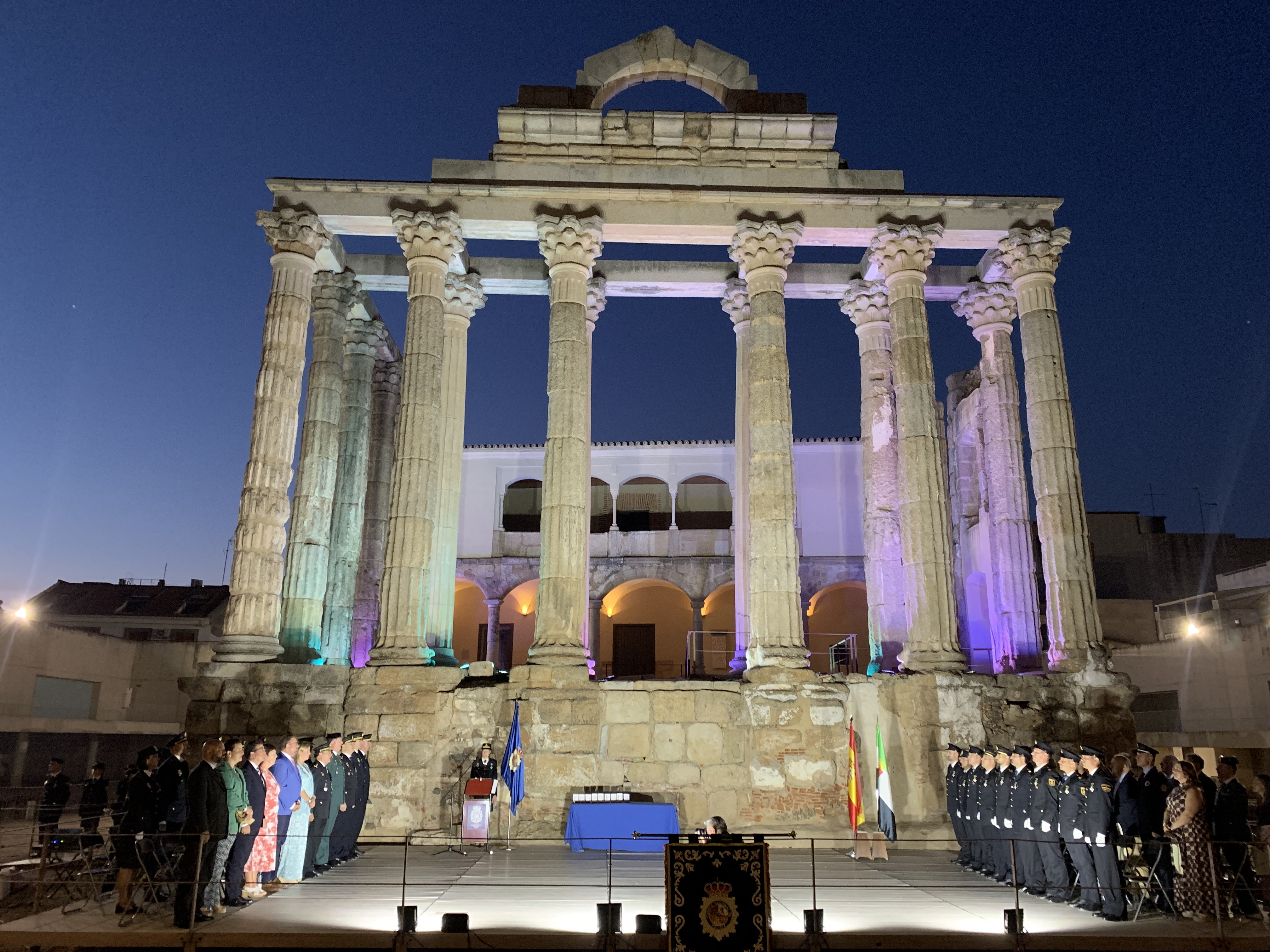 acto celebrado en el Templo de Diana