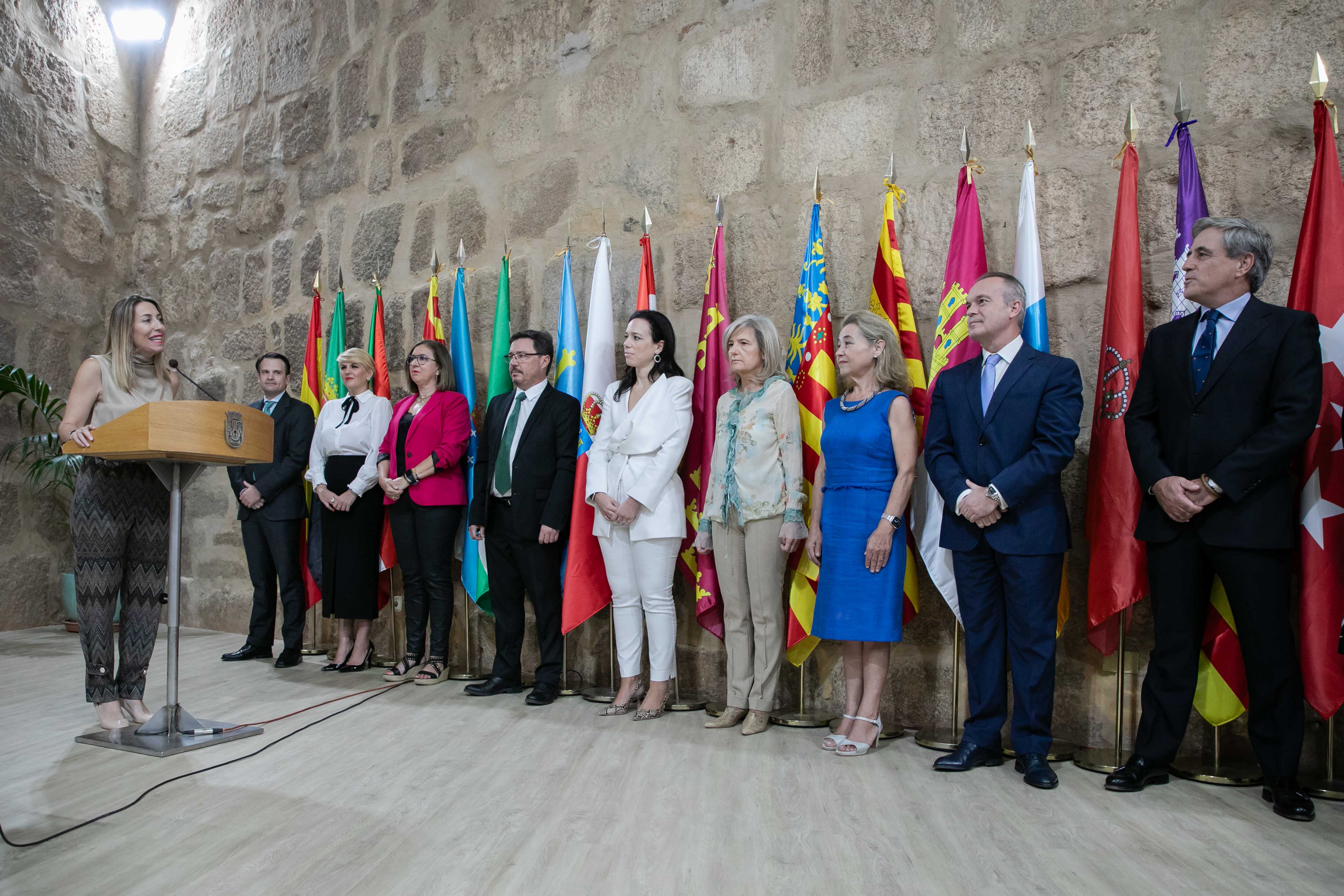 Foto del acto de la toma de posesión