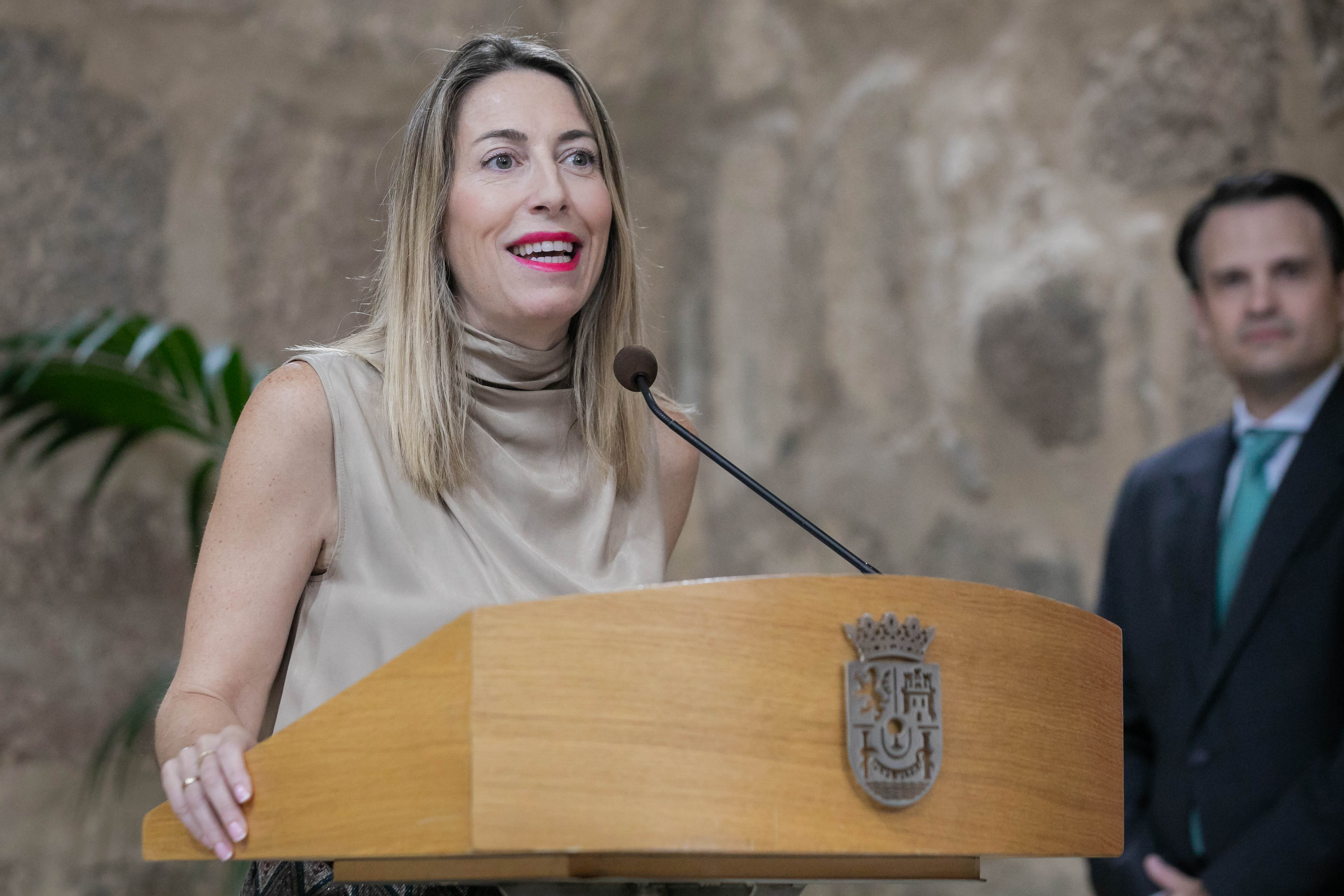 Foto de la presidenta en el acto de toma de posesión