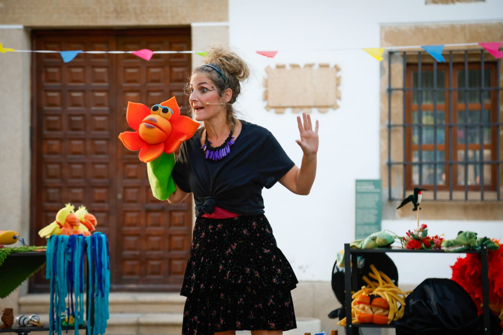 Imagen del artículo El Festival Internacional de Títeres, Marionetas y Narración Oral llena Alcántara de magia y color