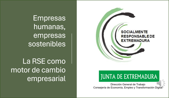 Imagen del artículo La Junta de Extremadura pone en marcha el premio Empresas Socialmente Responsables de Extremadura
