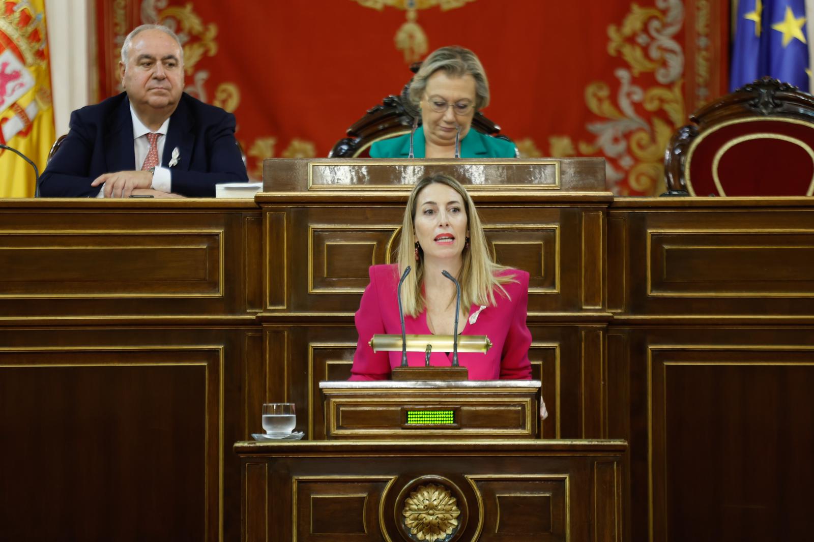 Image 1 of article María Guardiola defiende en el Senado los valores de unidad, igualdad, solidaridad y justicia de la Constitución frente a la amnistía