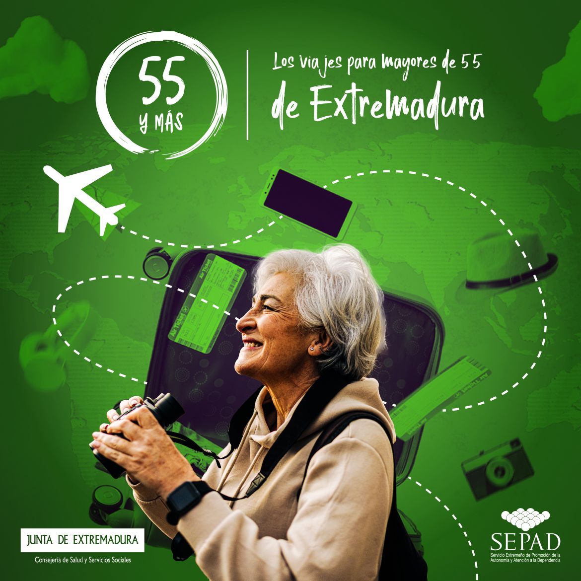 Imagen del artículo El SEPAD pone en marcha el programa de viajes '55 y más' a 137 destinos nacionales e internacionales