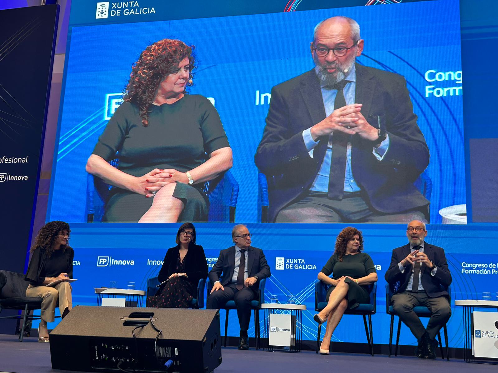 El director general de FP, Innovación e Inclusión Educativa, Pedro Pérez, en las Jornadas FP Innova 2024 en Galicia 