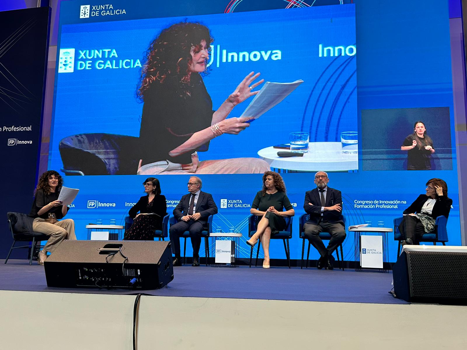 El director general de FP, Innovación e Inclusión Educativa, Pedro Pérez, en las Jornadas FP Innova 2024 en Galicia 