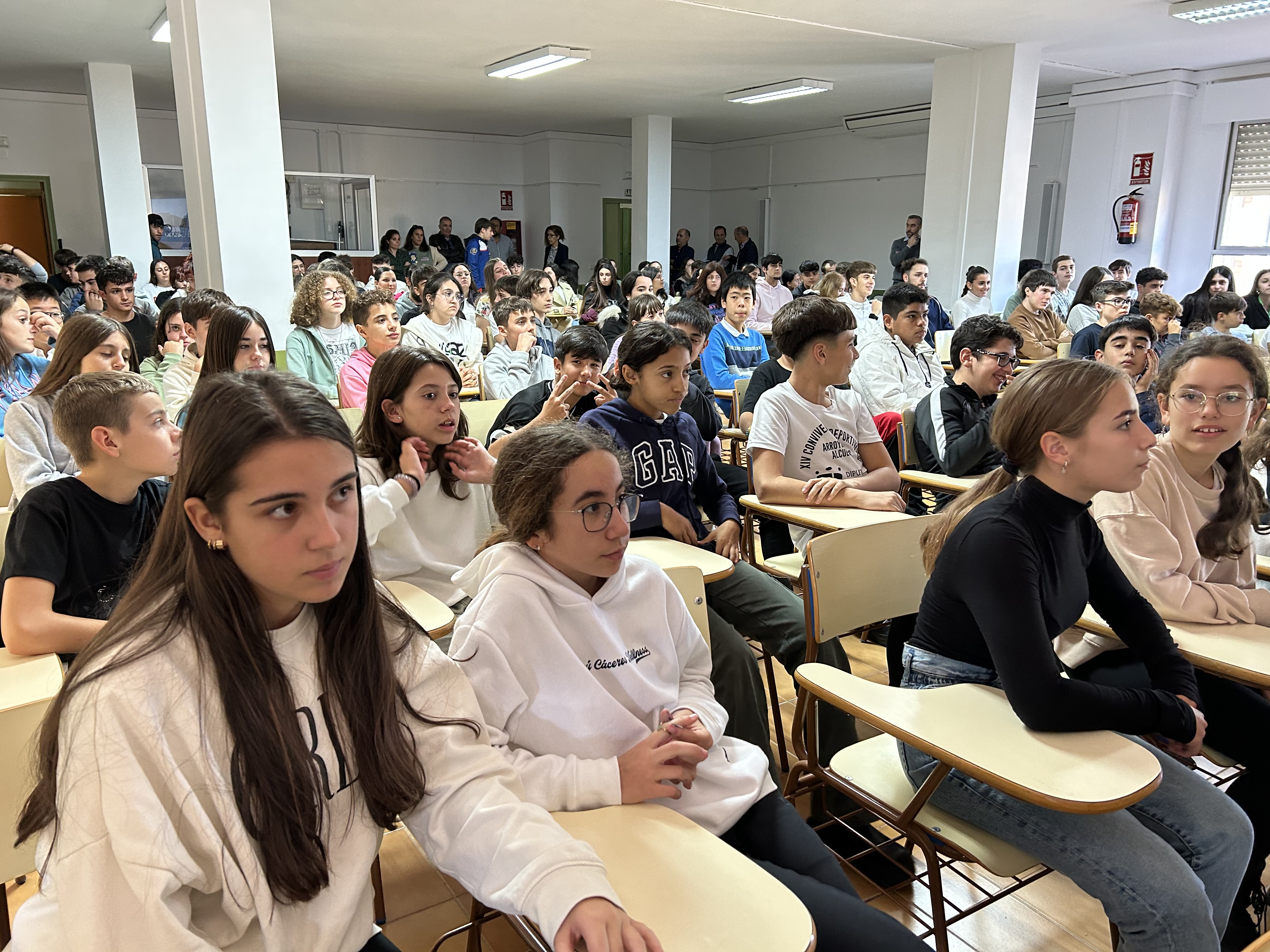 Alumnado del IES García Tellez.