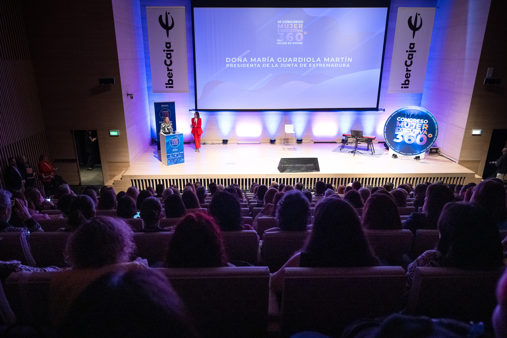 Intervención de la presidenta de la Junta de Extremadura