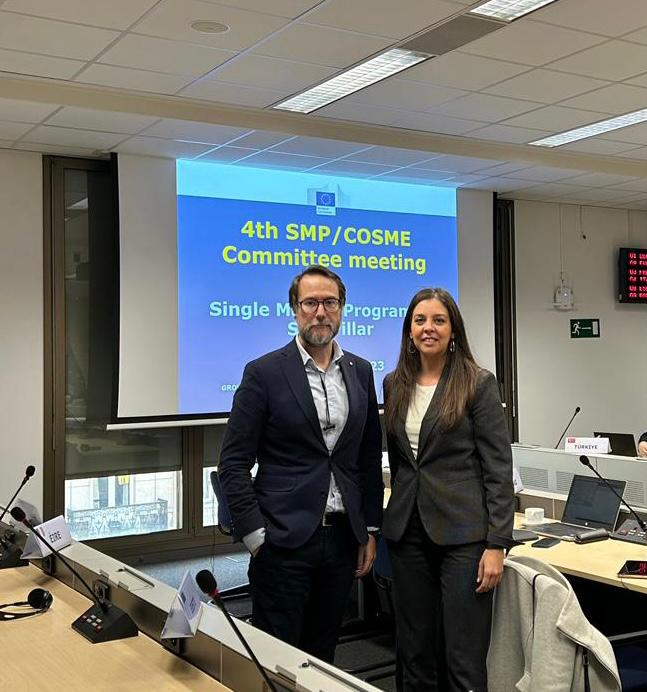 Image 0 of article La Junta de Extremadura participa en el IV Comité del Programa SMP/COSME en Bruselas que redundará en un incremento del apoyo a las pymes