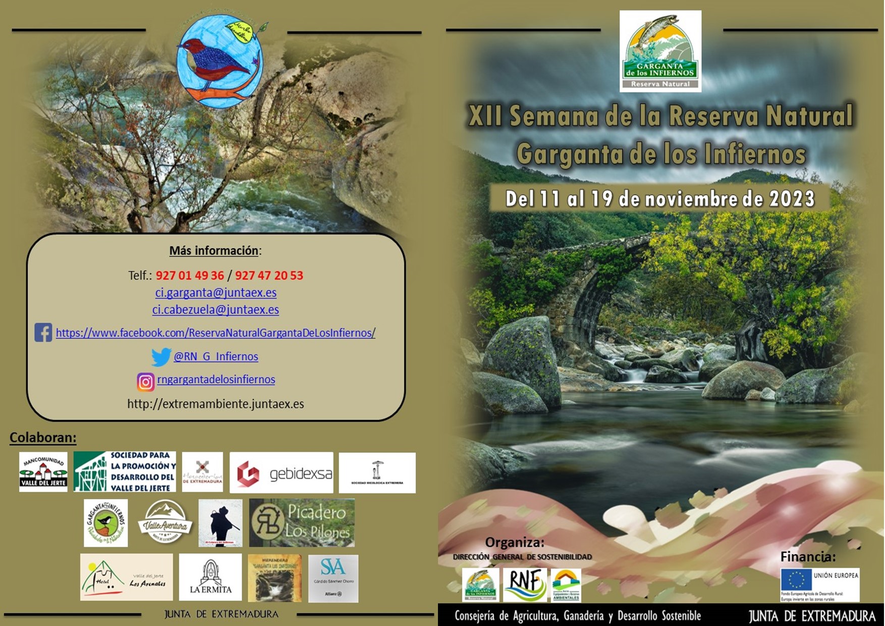Image 0 of article La XII Semana de la Reserva Natural de la Garganta de los Infiernos se celebra del 11 al 19 de noviembre en el Valle del Jerte