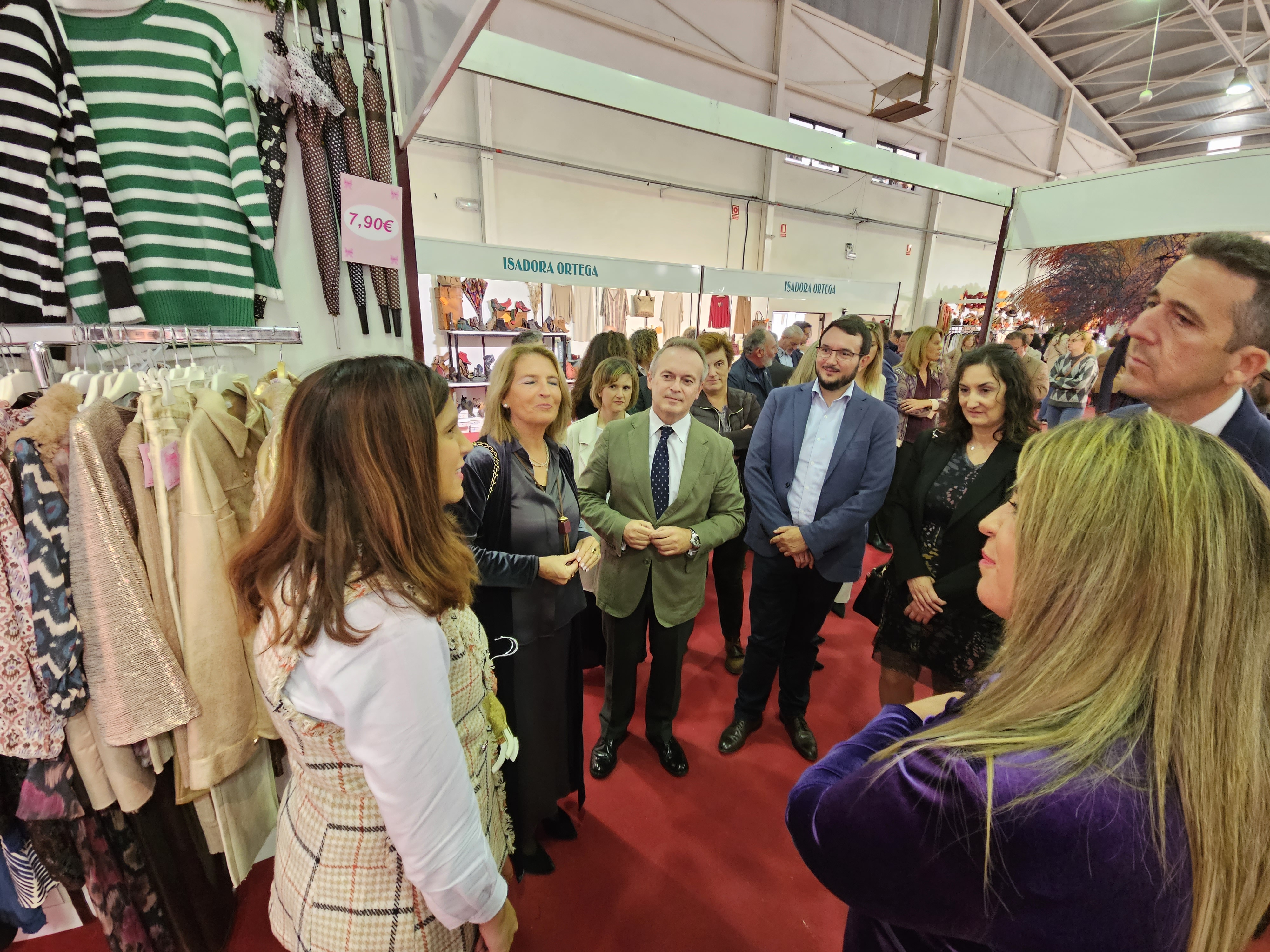 El consejero de Infraestructuras, Transporte y vivienda, Manuel Martín Castizo, durante la inauguración de la Feria de Azuaga 