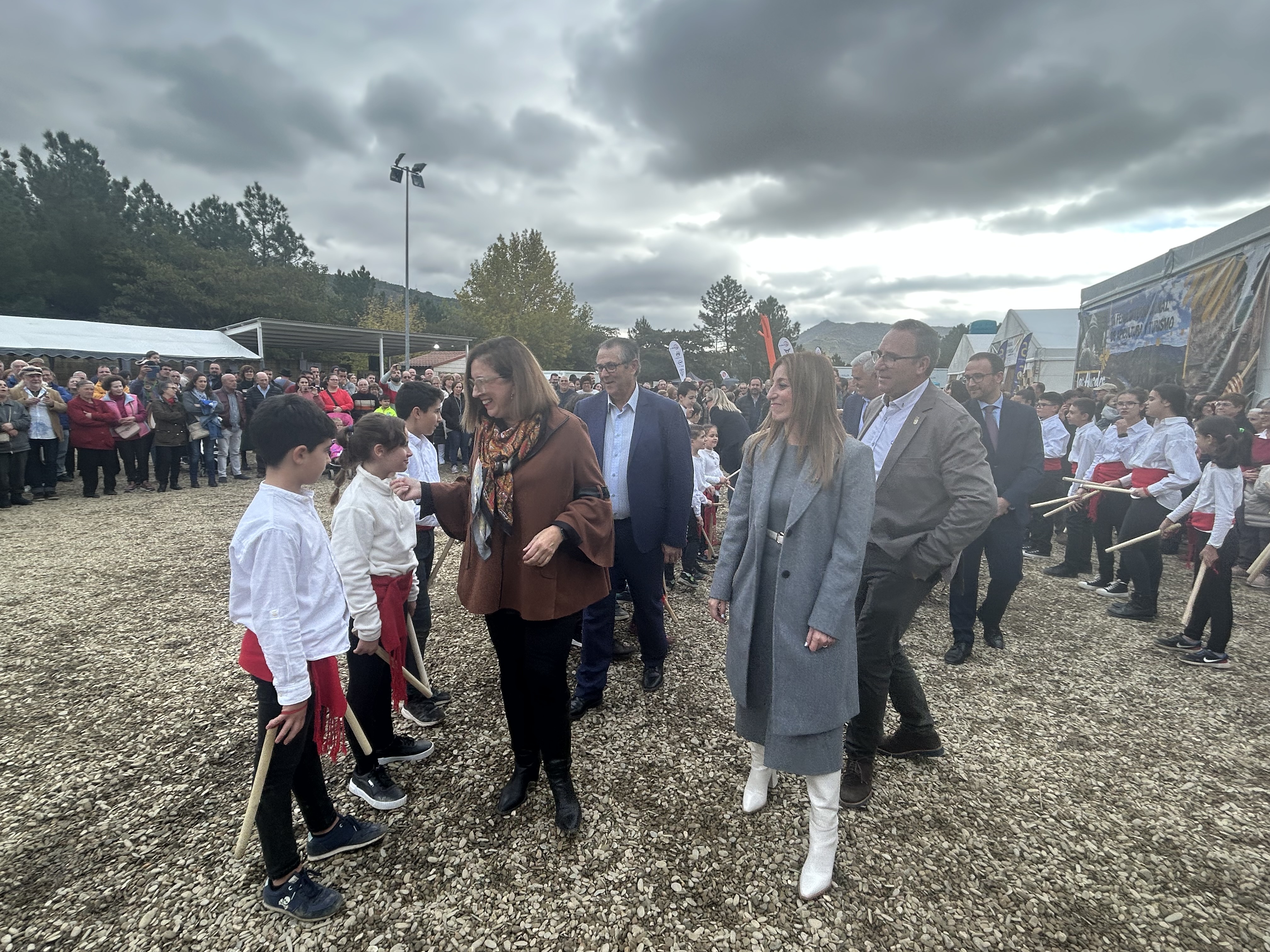 La consejera de Agricultura, Ganadería y Desarrollo Sostenible, Mercedes Morán, durante la inauguración