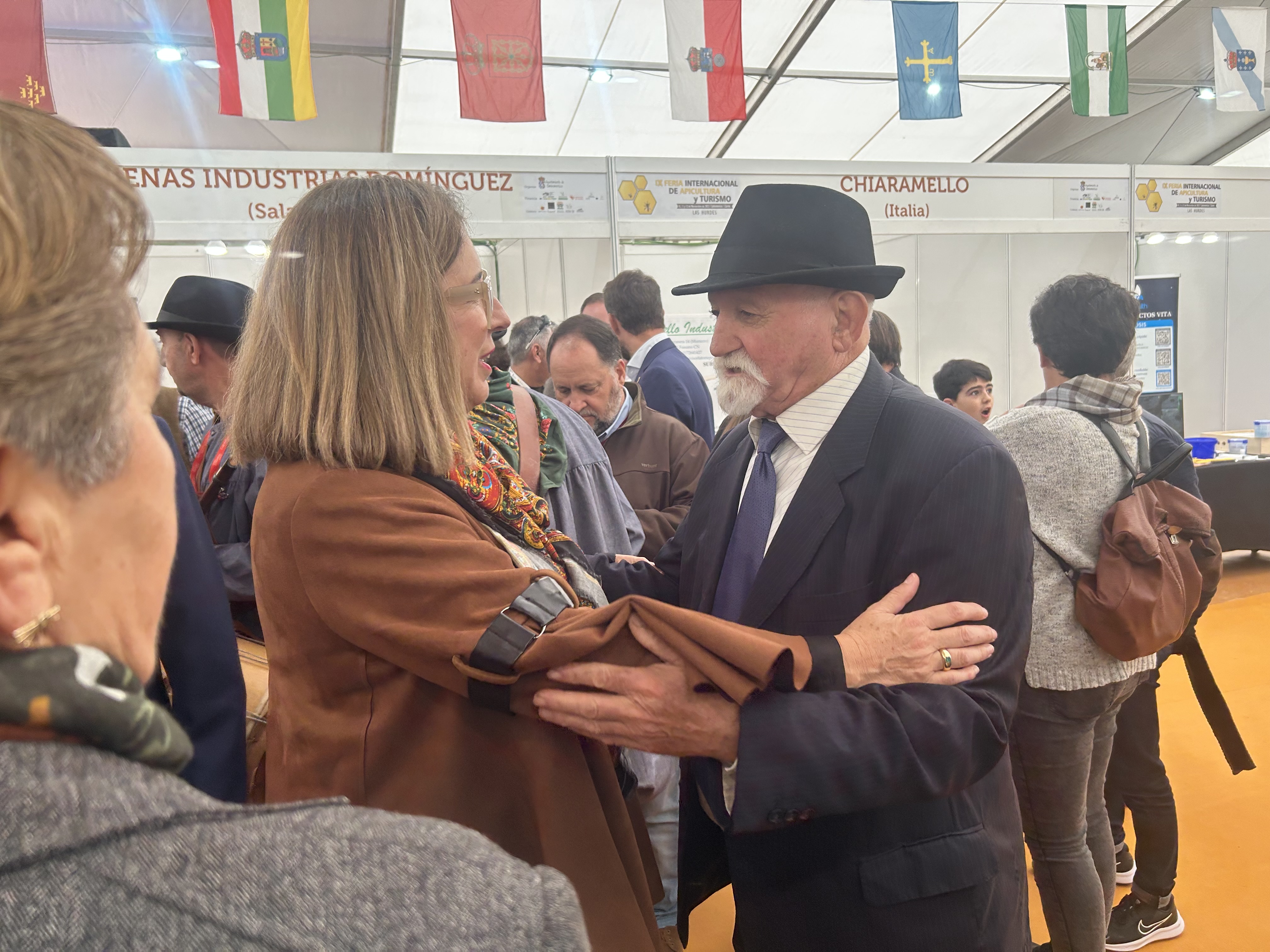 La consejera de Agricultura, Ganadería y Desarrollo Sostenible, Mercedes Morán, durante la inauguración