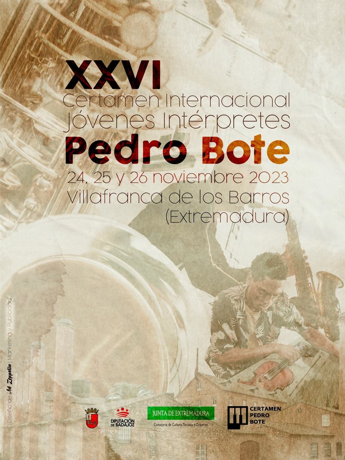 Image 6 of article El Certamen Internacional de Jóvenes Intérpretes 'Pedro Bote' celebra su 26ª edición en Villafranca de los Barros
