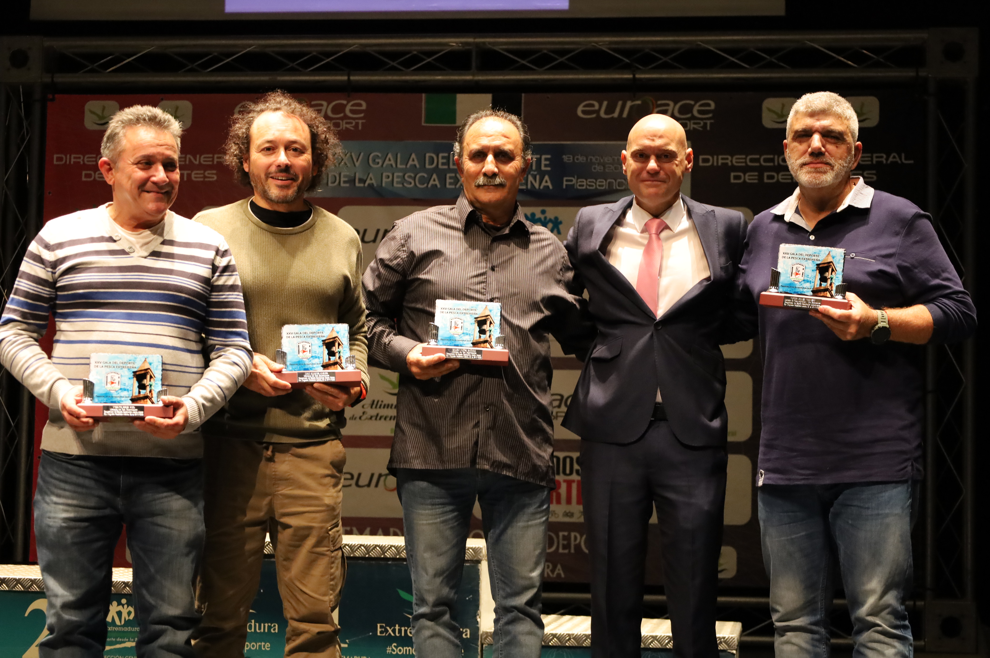 Gala de entrega de premios de la Federación Extremeña de Pesca