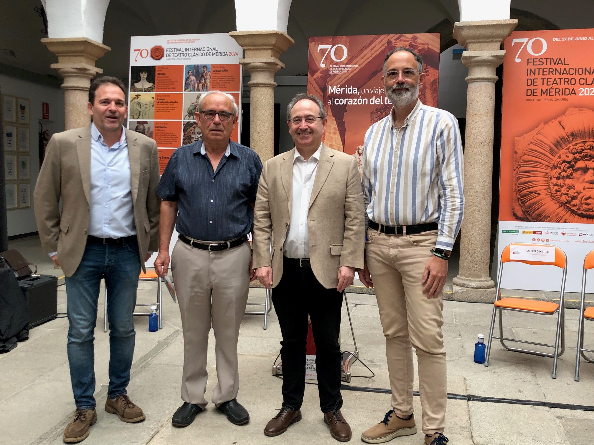 Imagen del artículo El ciclo de conferencias 'Encuentro con los clásicos' pone en valor la apuesta académica del Festival de Mérida