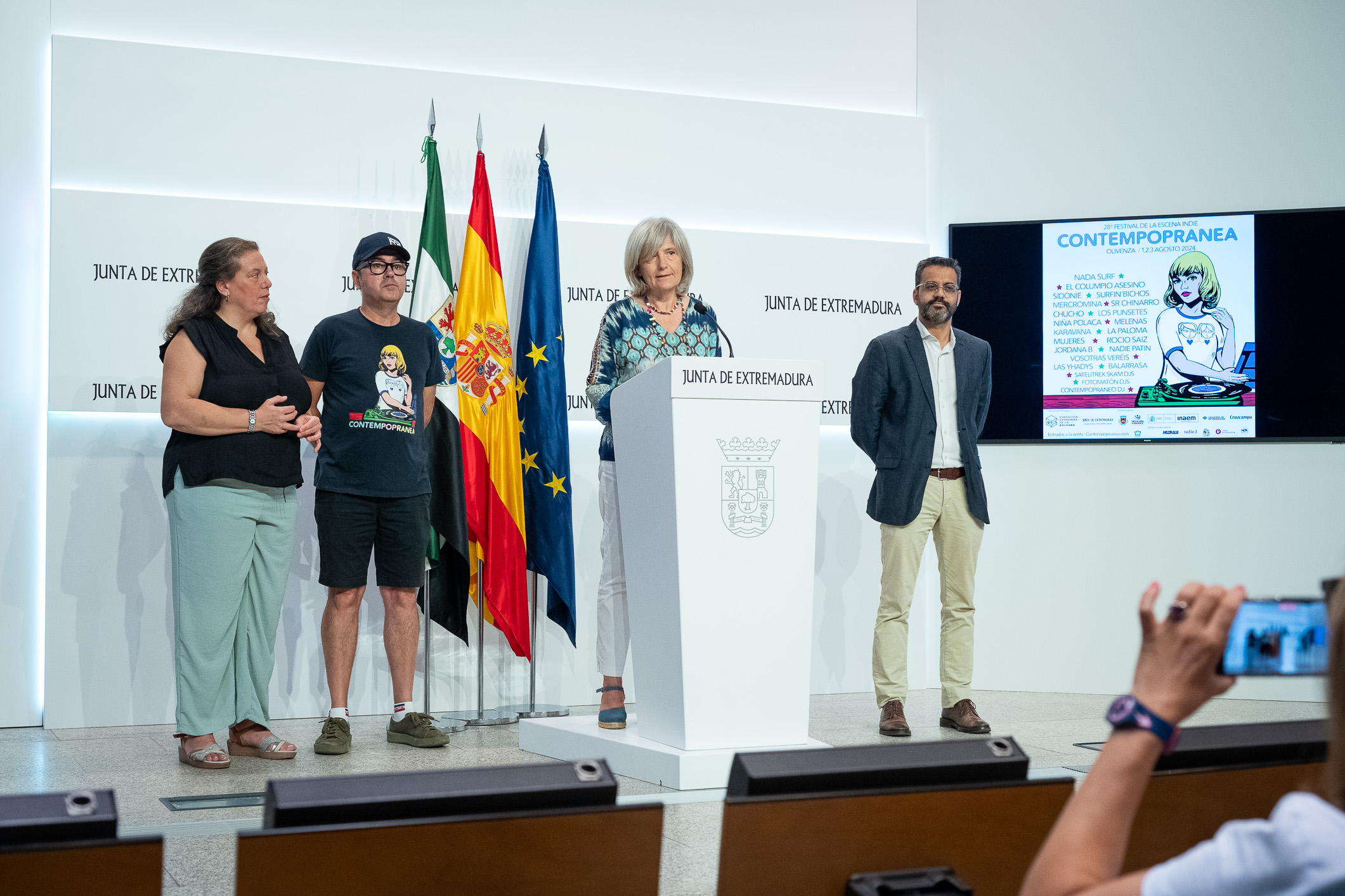 Image 1 of article La 28º edición del 'Festival Contempopránea' se celebrará en Olivenza del 1 al 3 de agosto