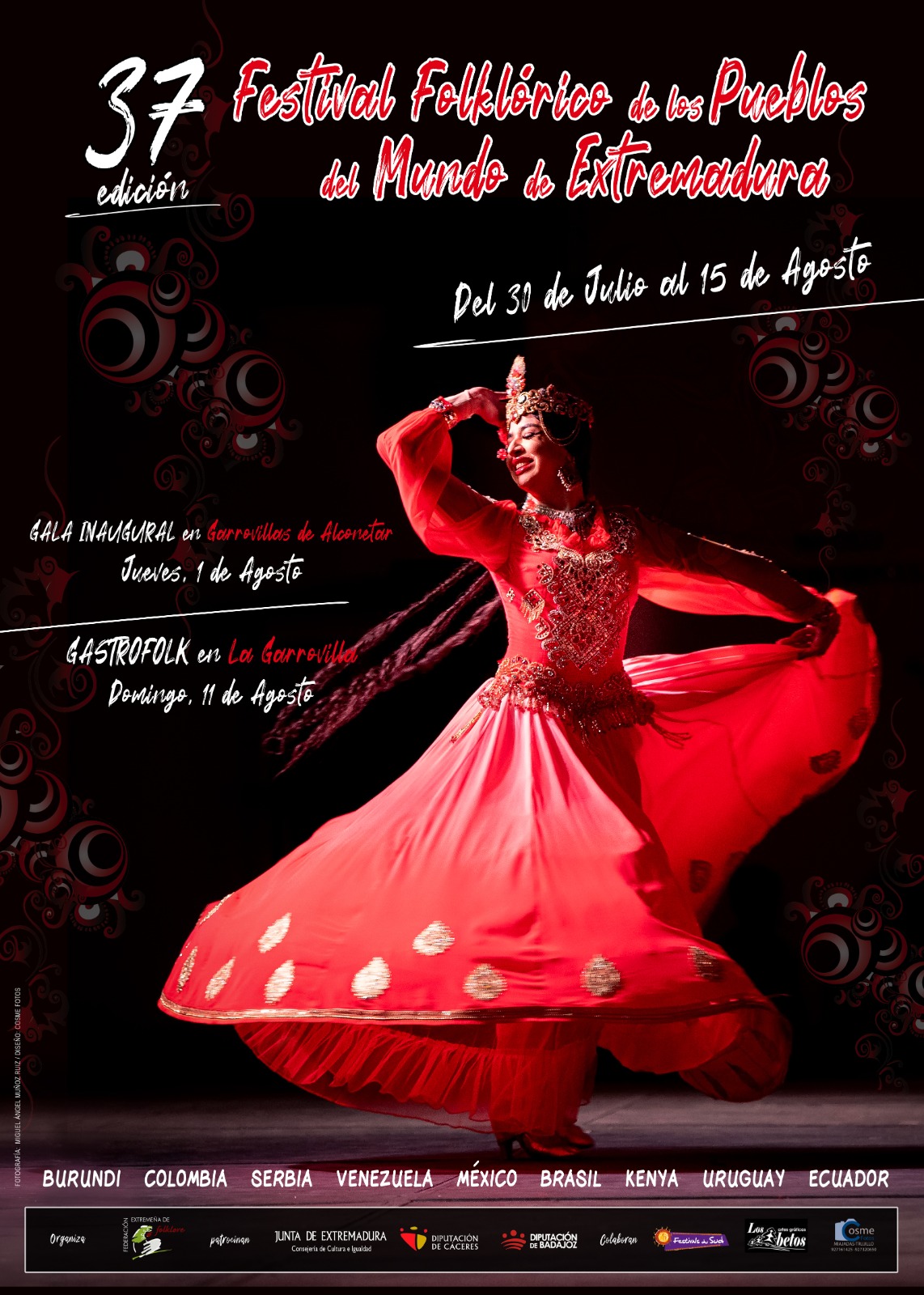 Imagen del artículo El Festival Folklórico de los Pueblos del Mundo acercará el folklore internacional a 66 localidades de la región y de Portugal
