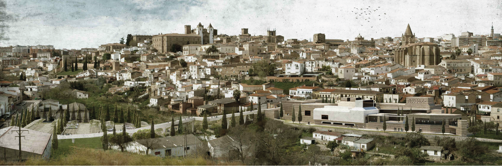 Panorámica de Cáceres