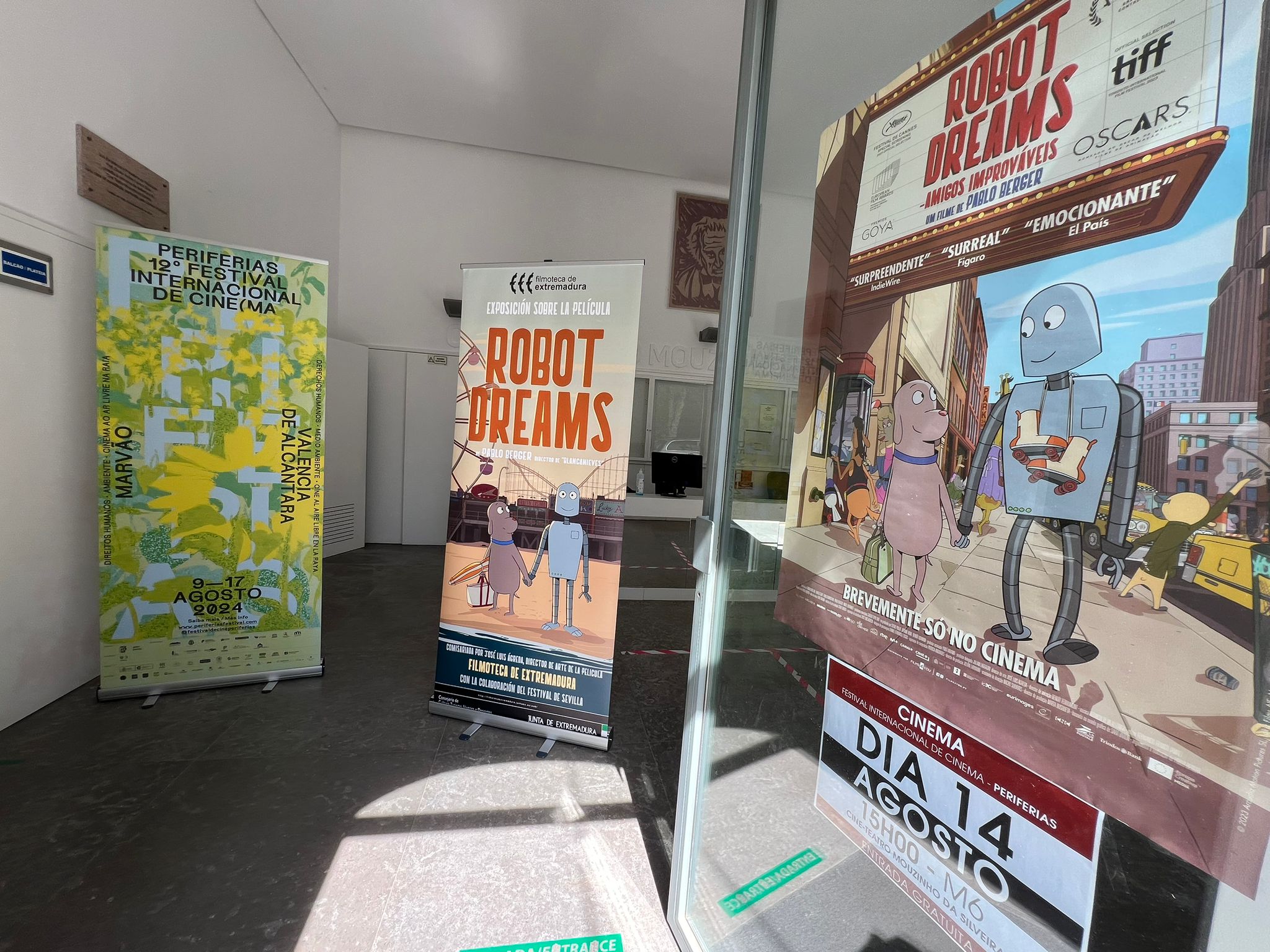 Image 7 of article La exposición sobre la película Robot Dreams de la Filmoteca de Extremadura llega a Portugal en el marco del Festival Periferias