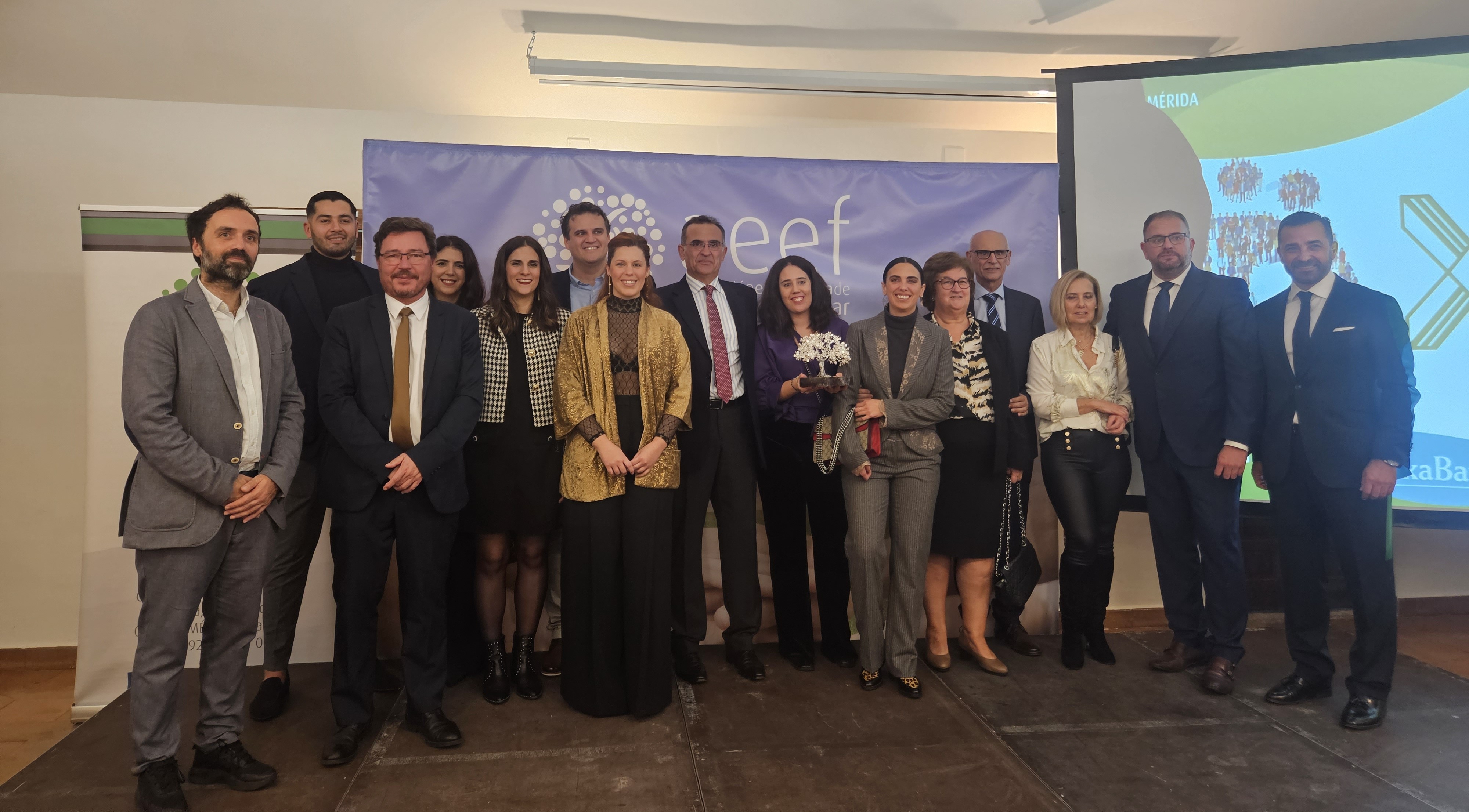 Entrega del XV 'Premio Familia Empresaria de Extremadura'.