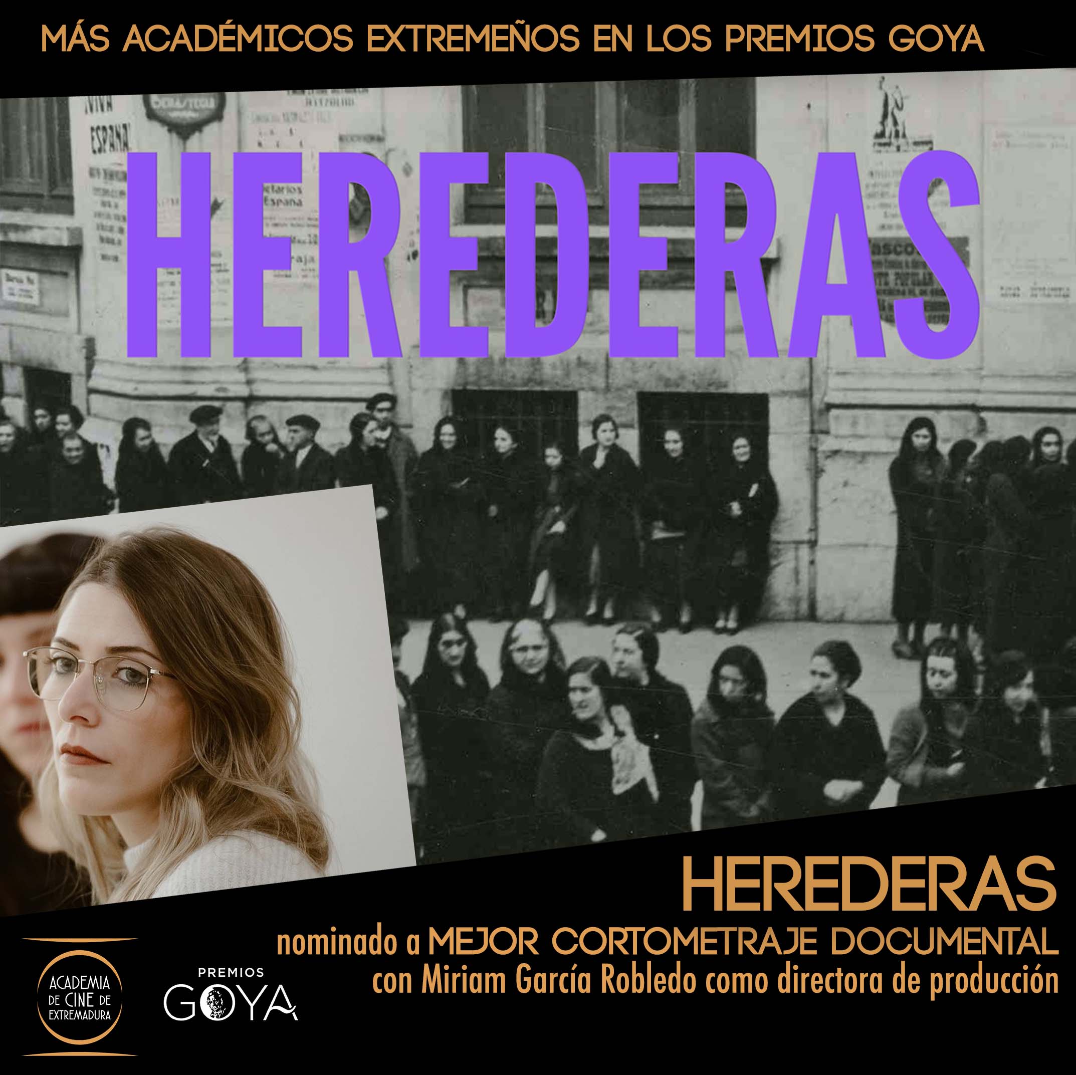 Imagen nominación de Herederas