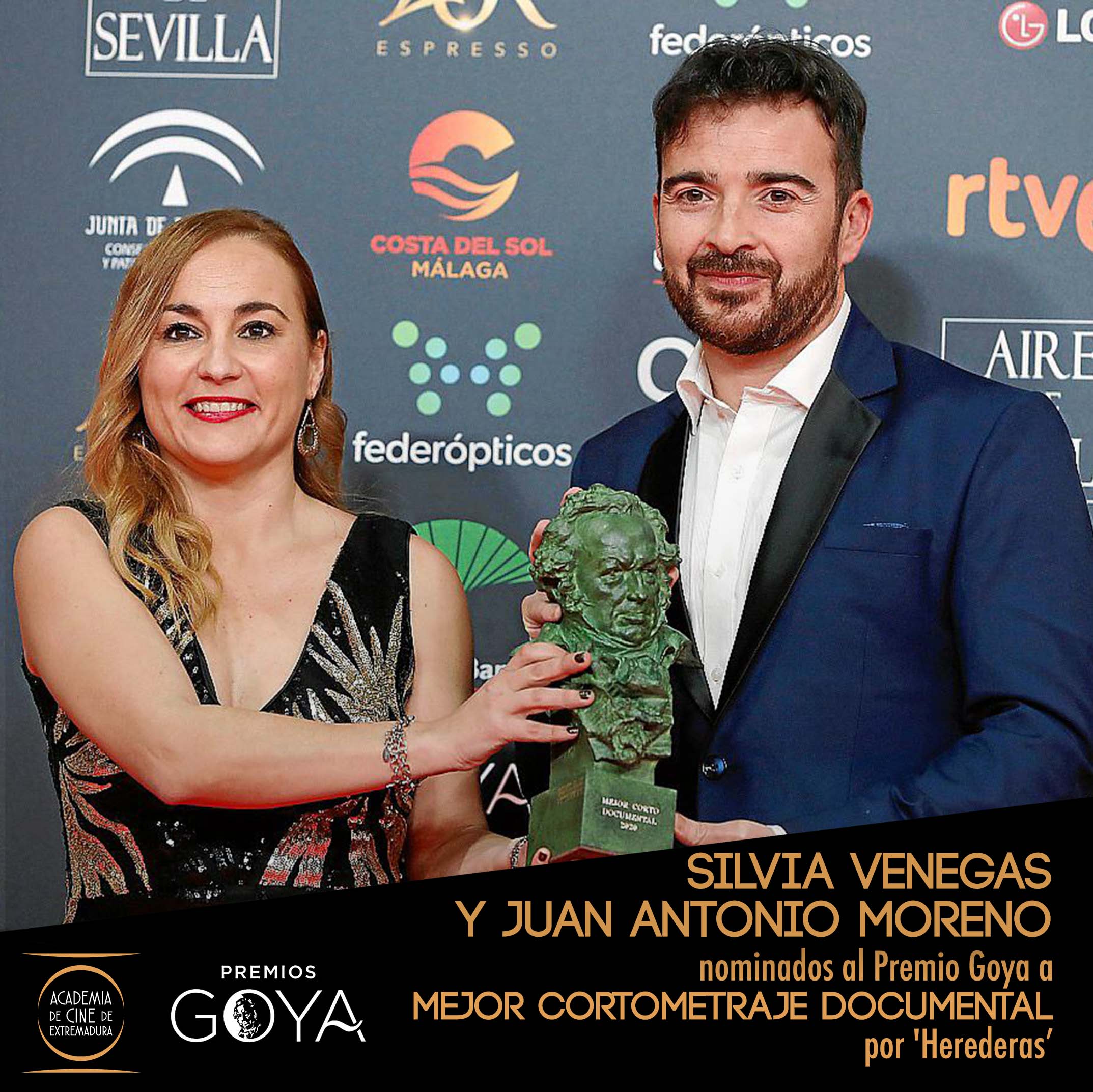 Imagen nominación Silvia Venegas y Juan Antonio Moreno