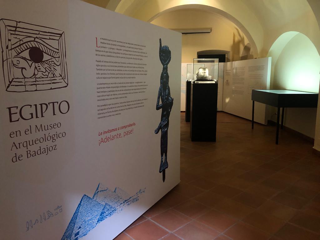 Imagen del artículo El Museo Arqueológico de Badajoz reúne en una exposición inédita más de veinticinco piezas de la civilización egipcia