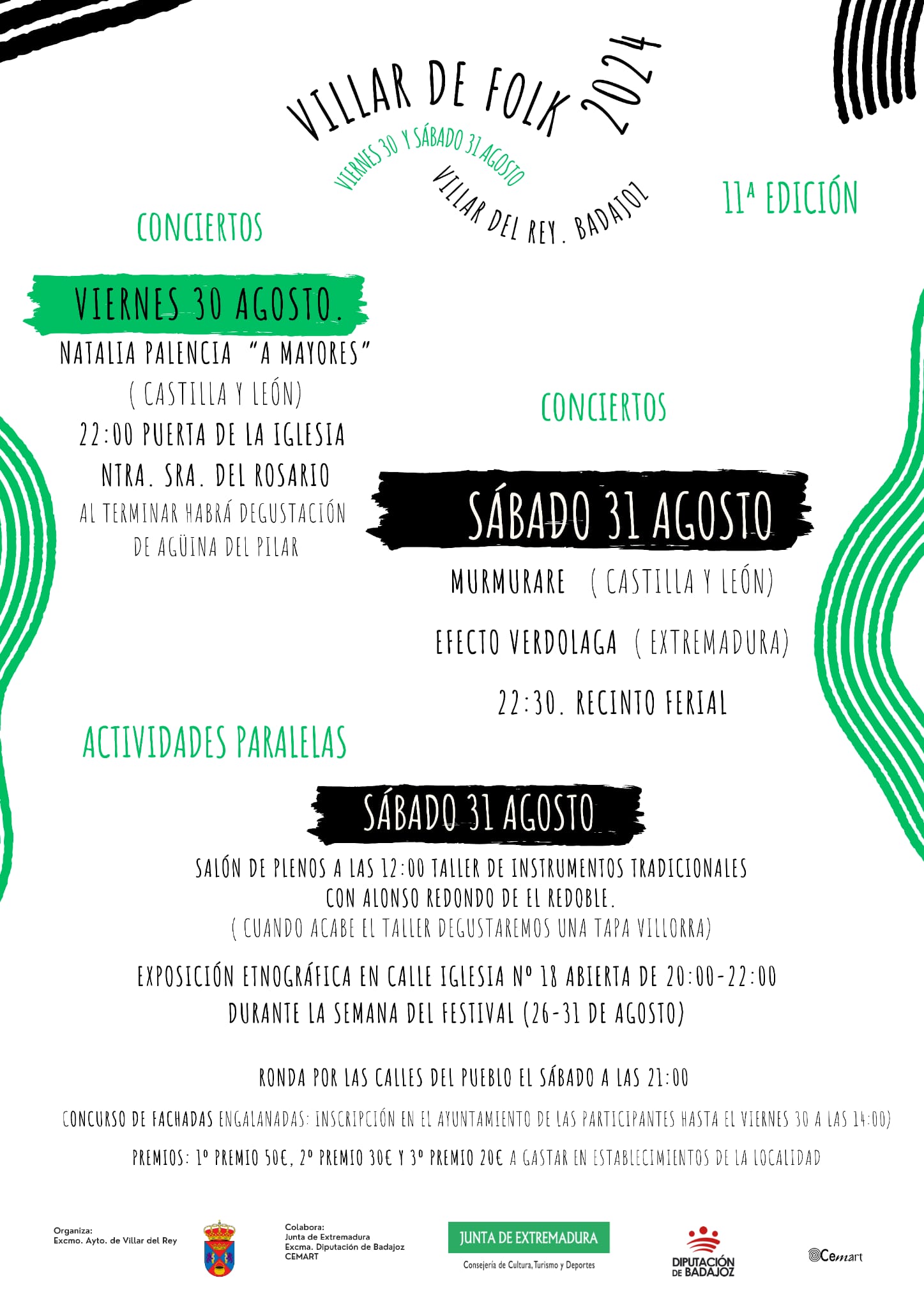 Image 2 of article El director del CEMART valora el festival Villar del Folk como una apuesta por nuestra cultura más identitaria