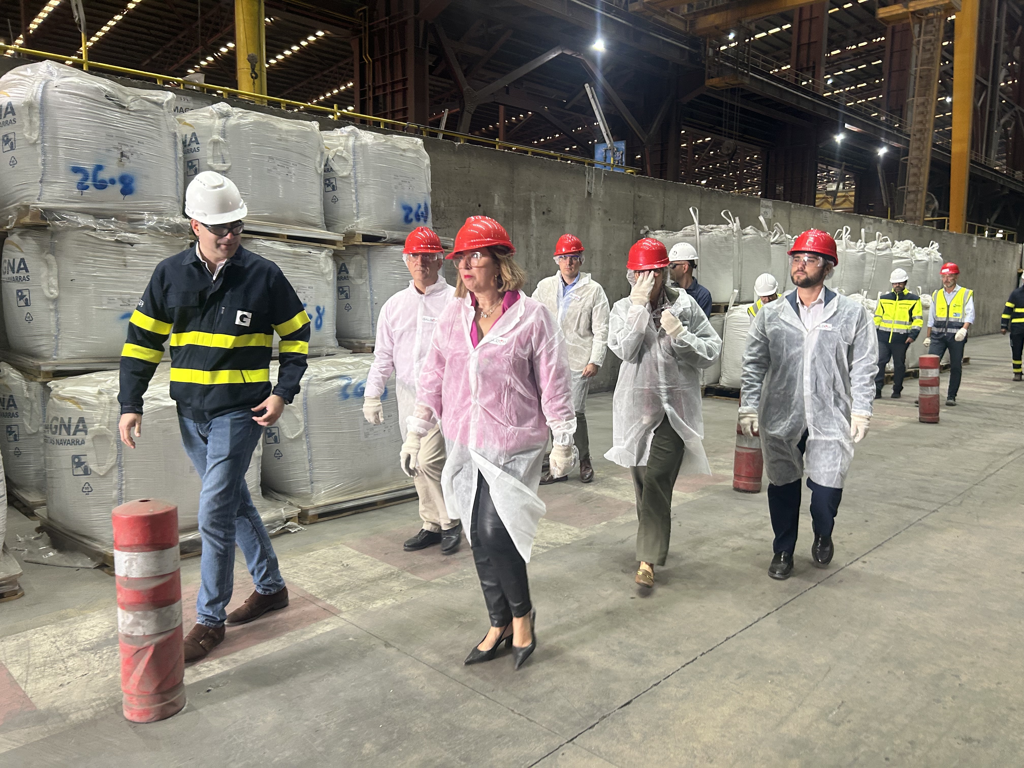 Image 0 of article Mercedes Morán visita Siderúrgica Balboa, primera empresa extremeña en obtener un Certificado de Ahorro Energético