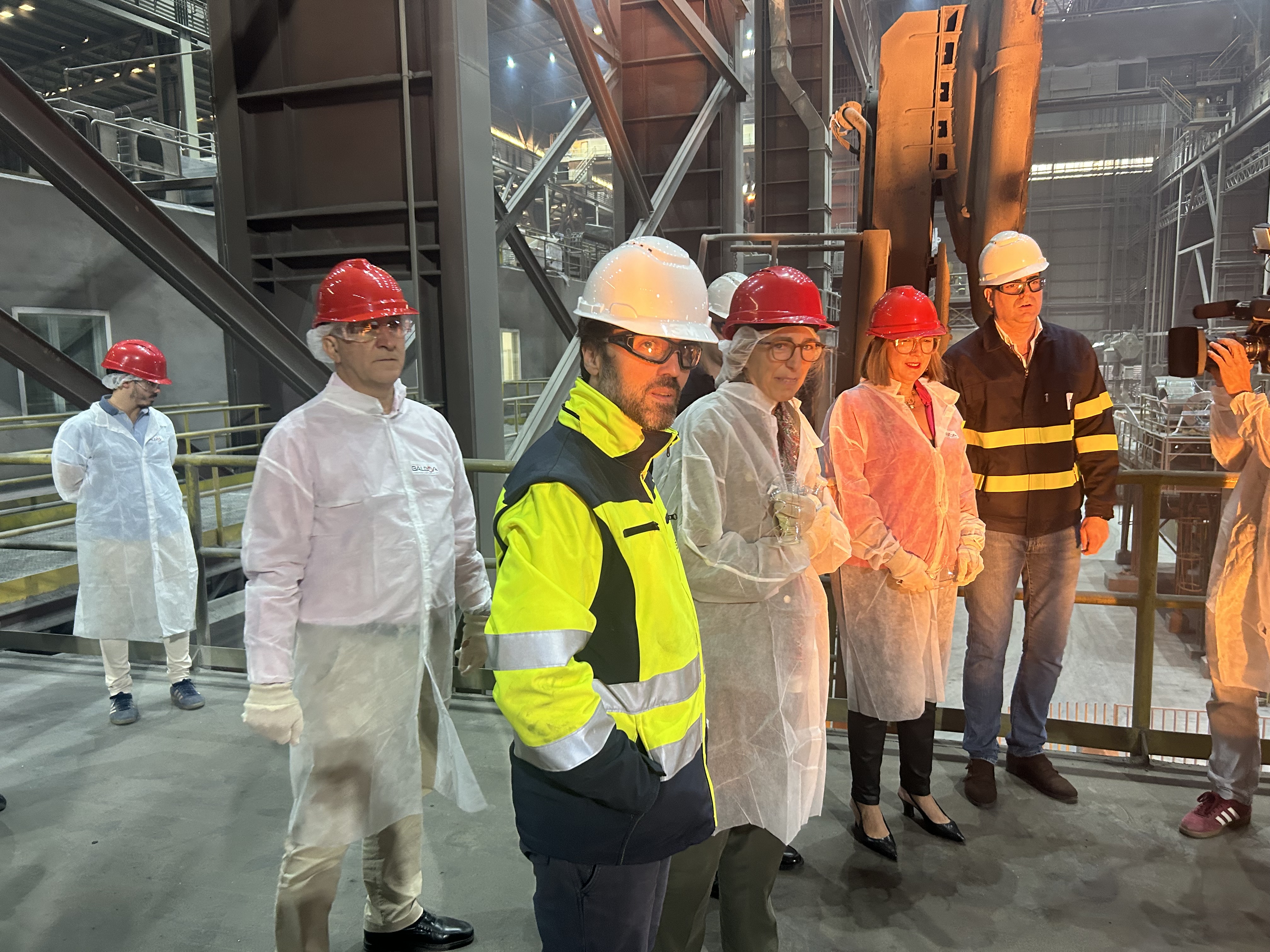 Image 5 of article Mercedes Morán visita Siderúrgica Balboa, primera empresa extremeña en obtener un Certificado de Ahorro Energético