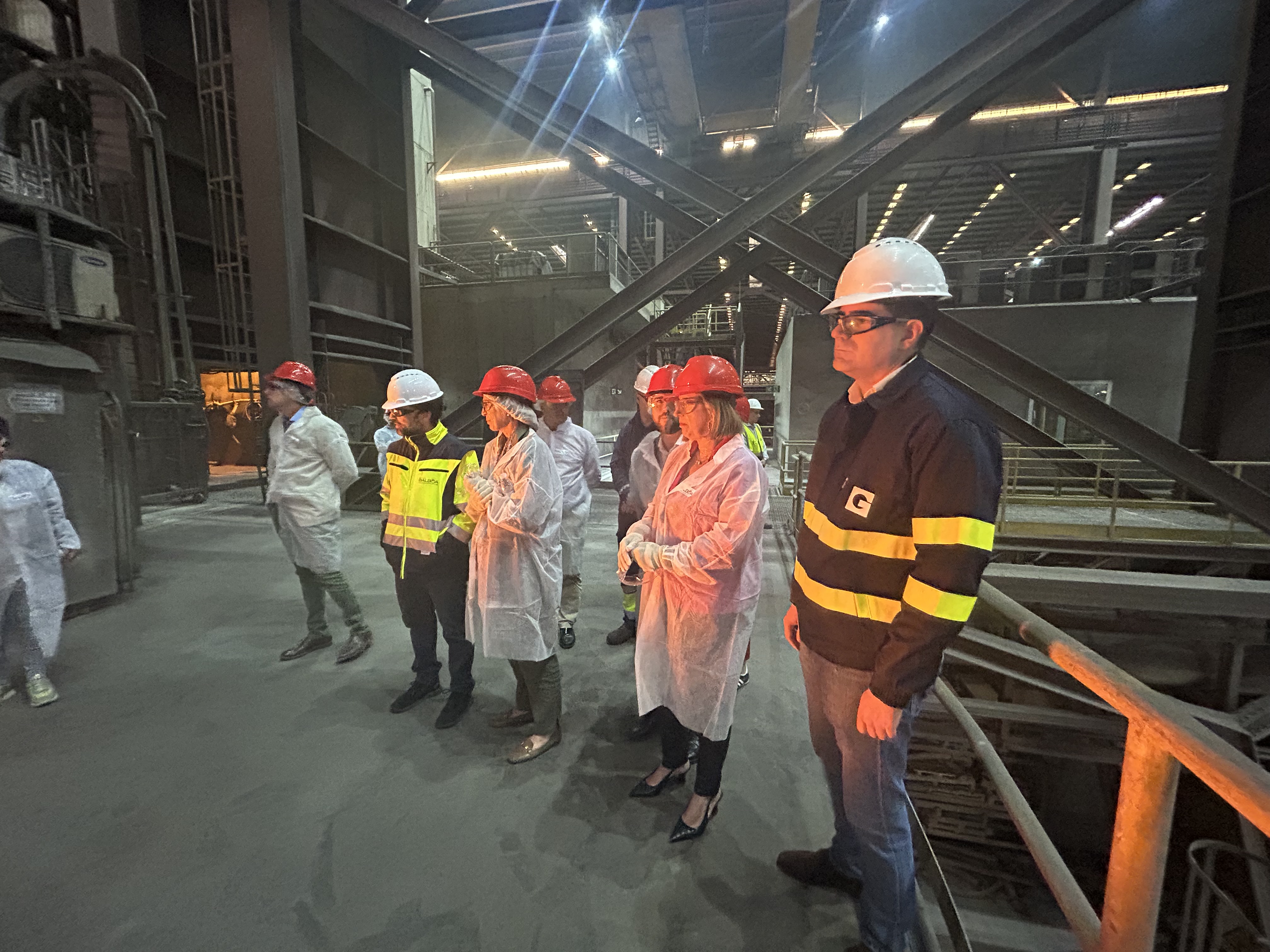 Image 6 of article Mercedes Morán visita Siderúrgica Balboa, primera empresa extremeña en obtener un Certificado de Ahorro Energético