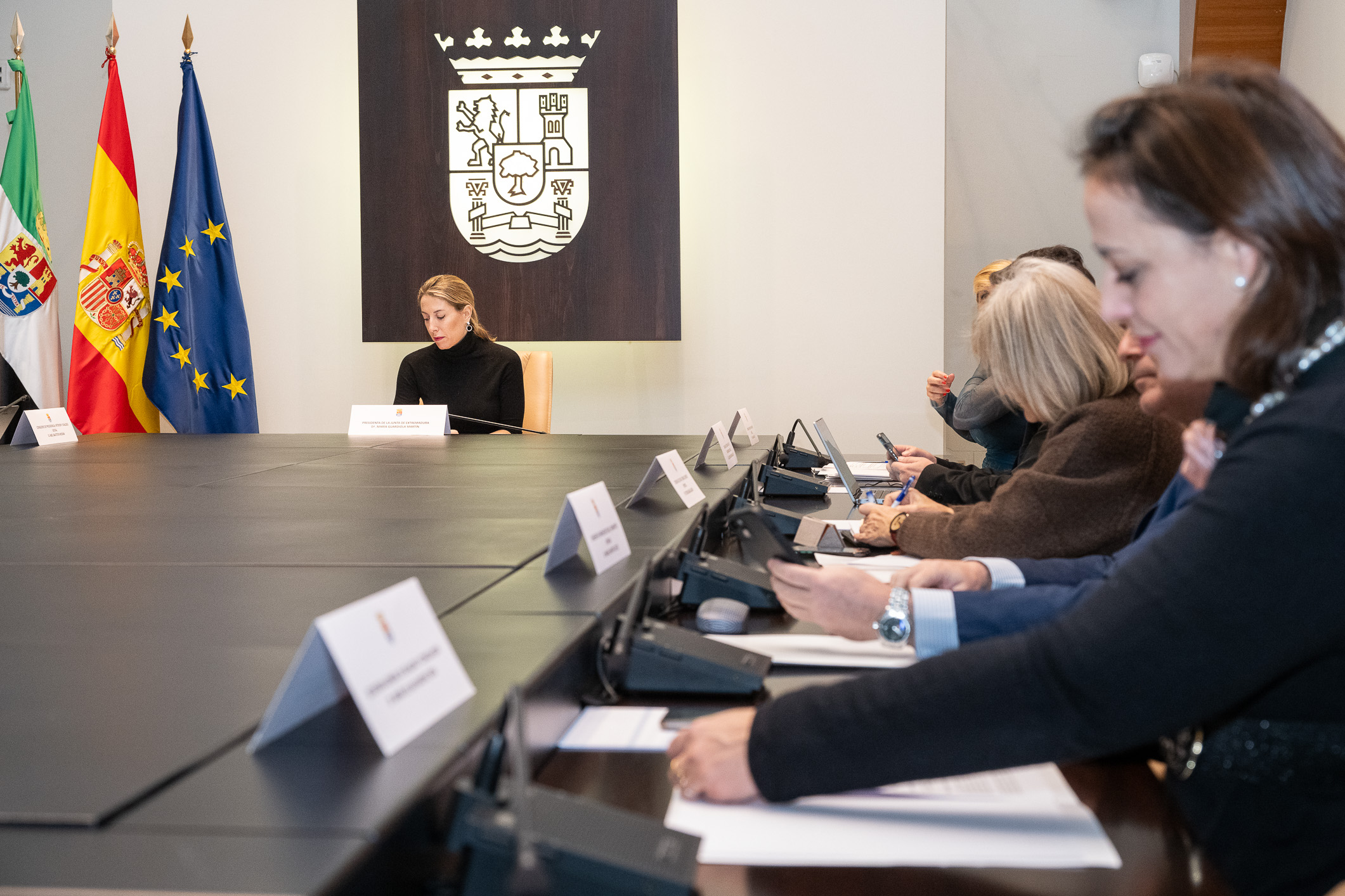 Reunión del Consejo de Gobierno.