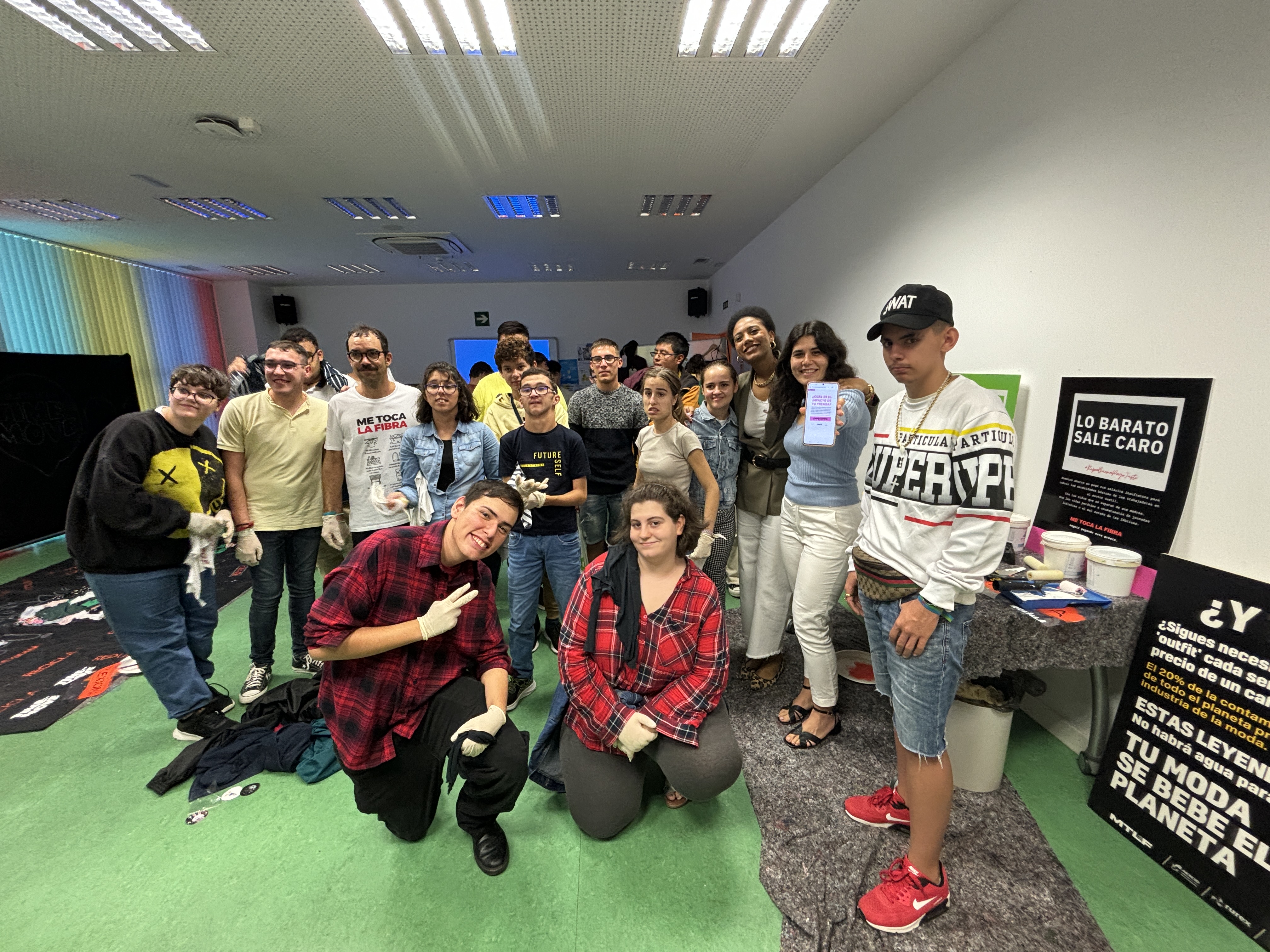 Image 1 of article Cerca de 200 jóvenes pacenses participan en las actividades organizadas por el IJEX en el Día Internacional del Hábitat