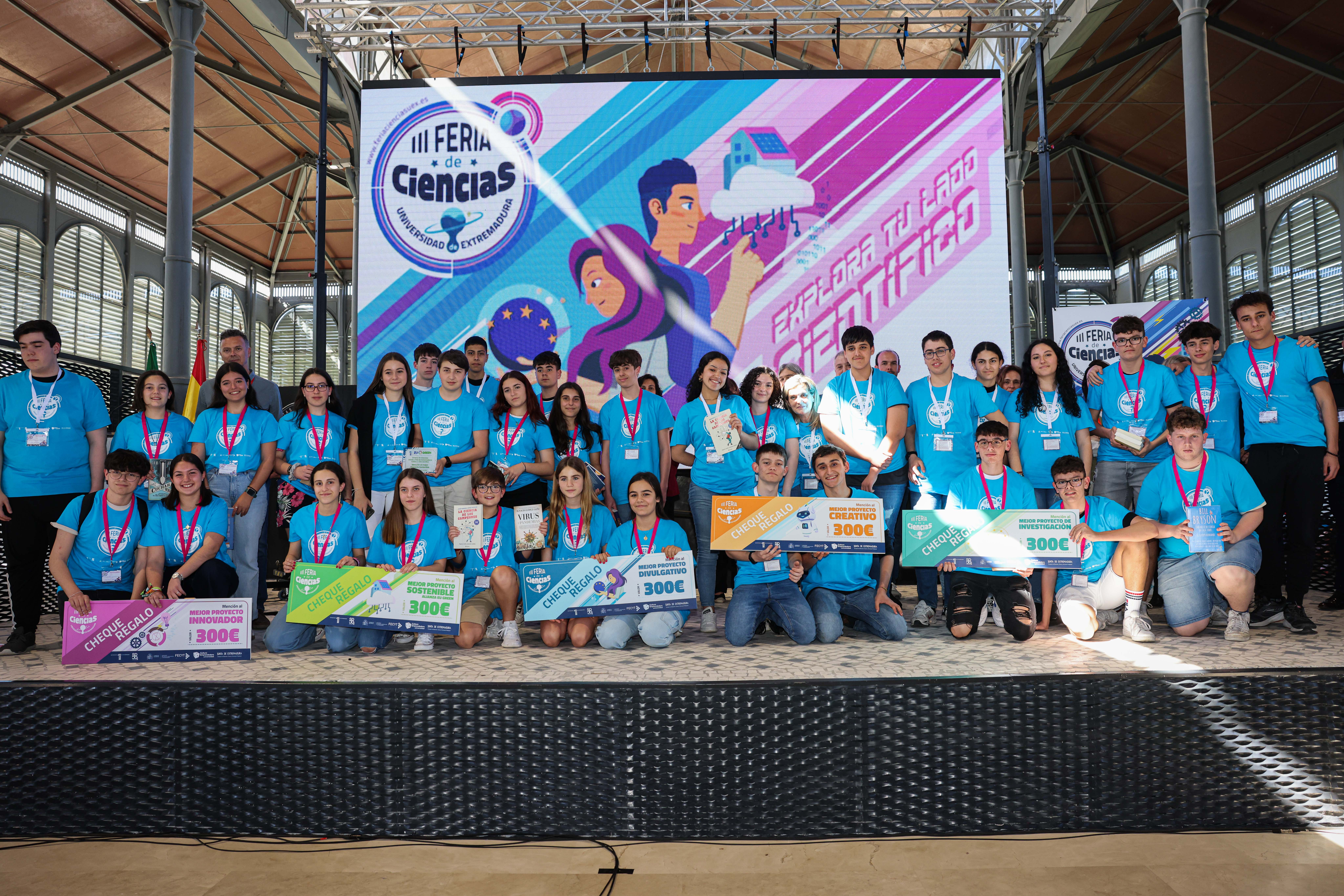 Image 1 of article Abierto el plazo para participar en el certamen de la IV Feria de Ciencias de la Universidad de Extremadura