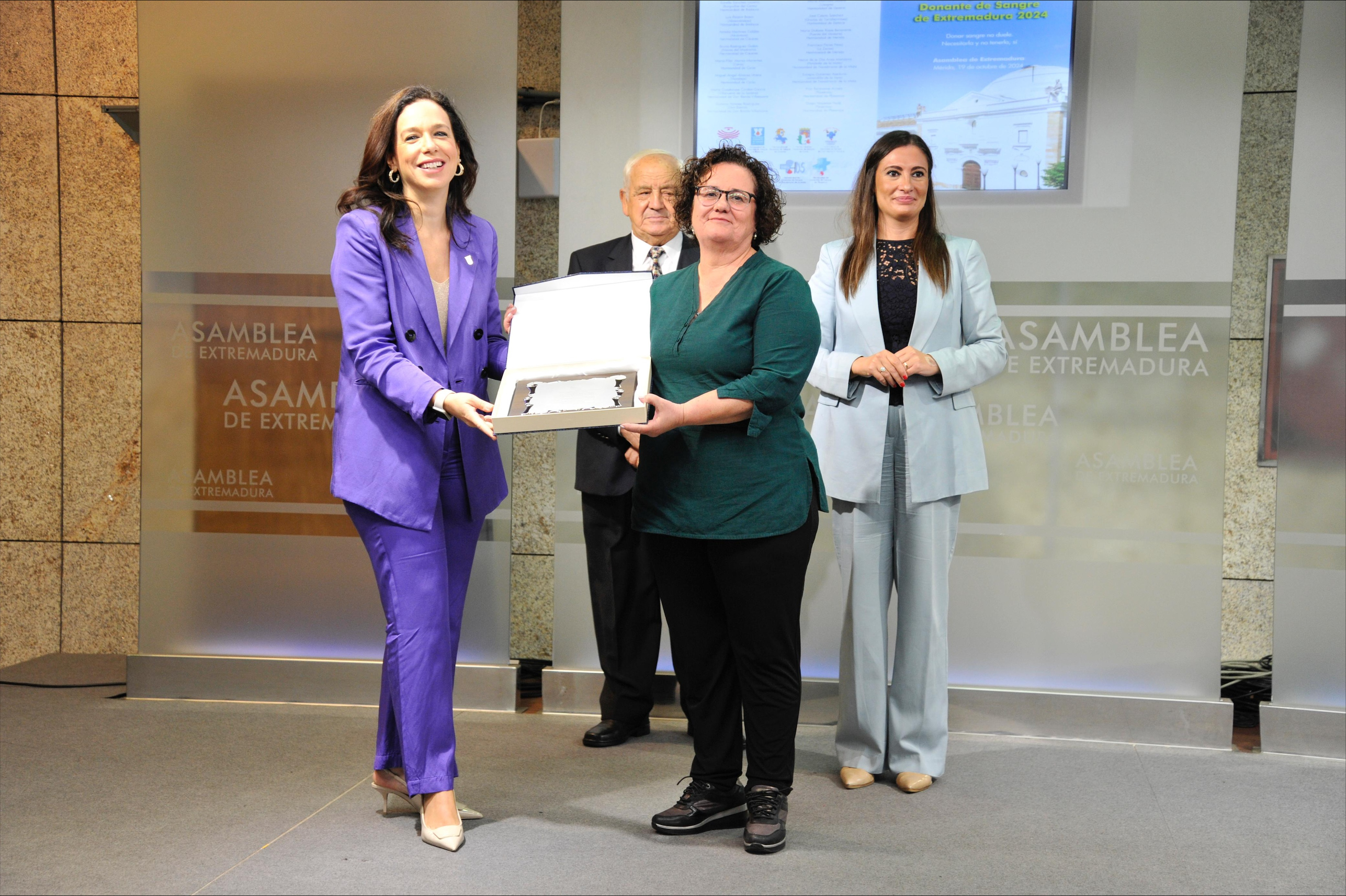 Image 1 of article Sara Gª Espada valora que Extremadura lidere un año más las donaciones de sangre