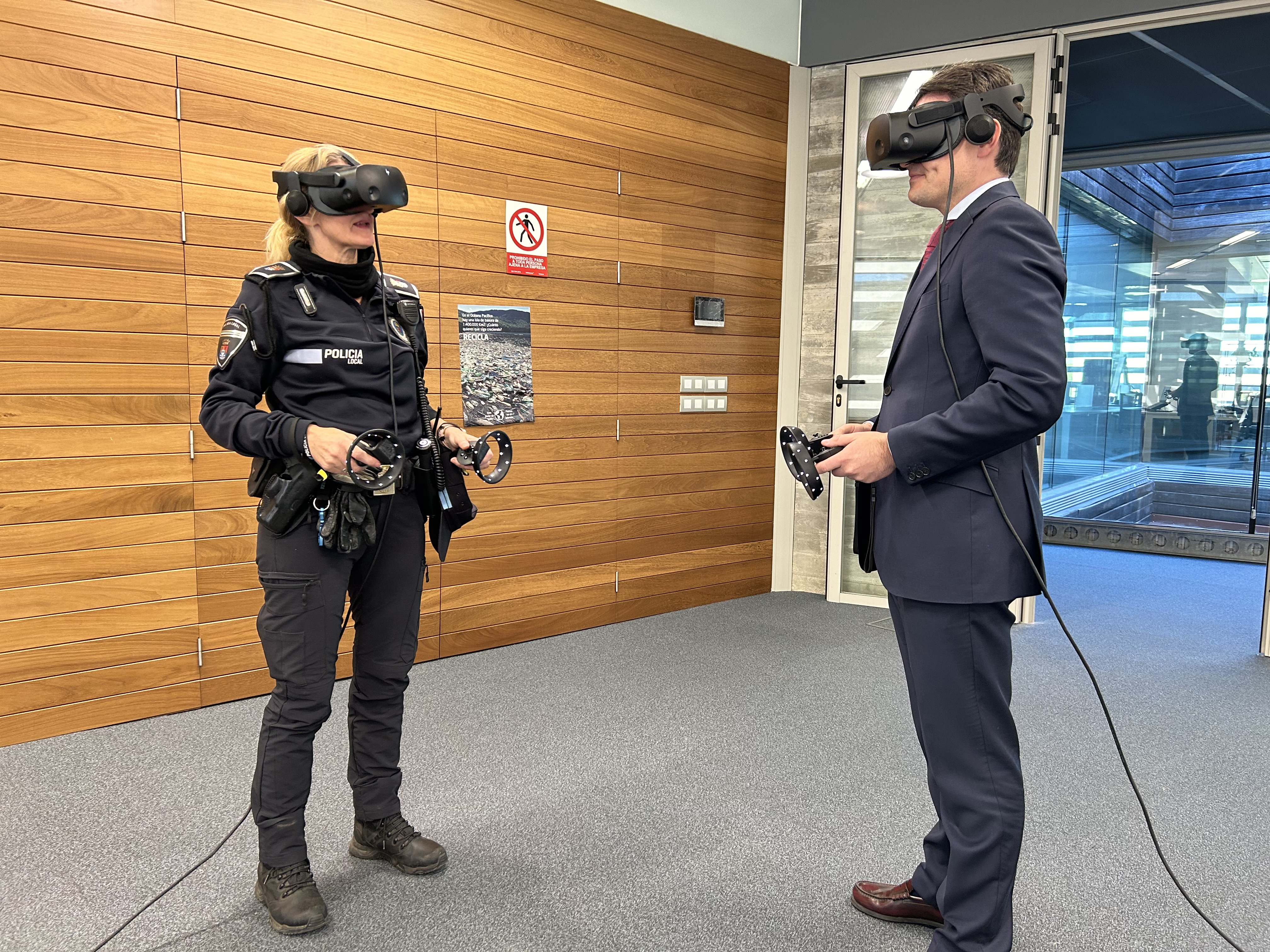 Image 3 of article La Academia de Seguridad Pública de Extremadura utiliza la realidad virtual para formar a sus mandos