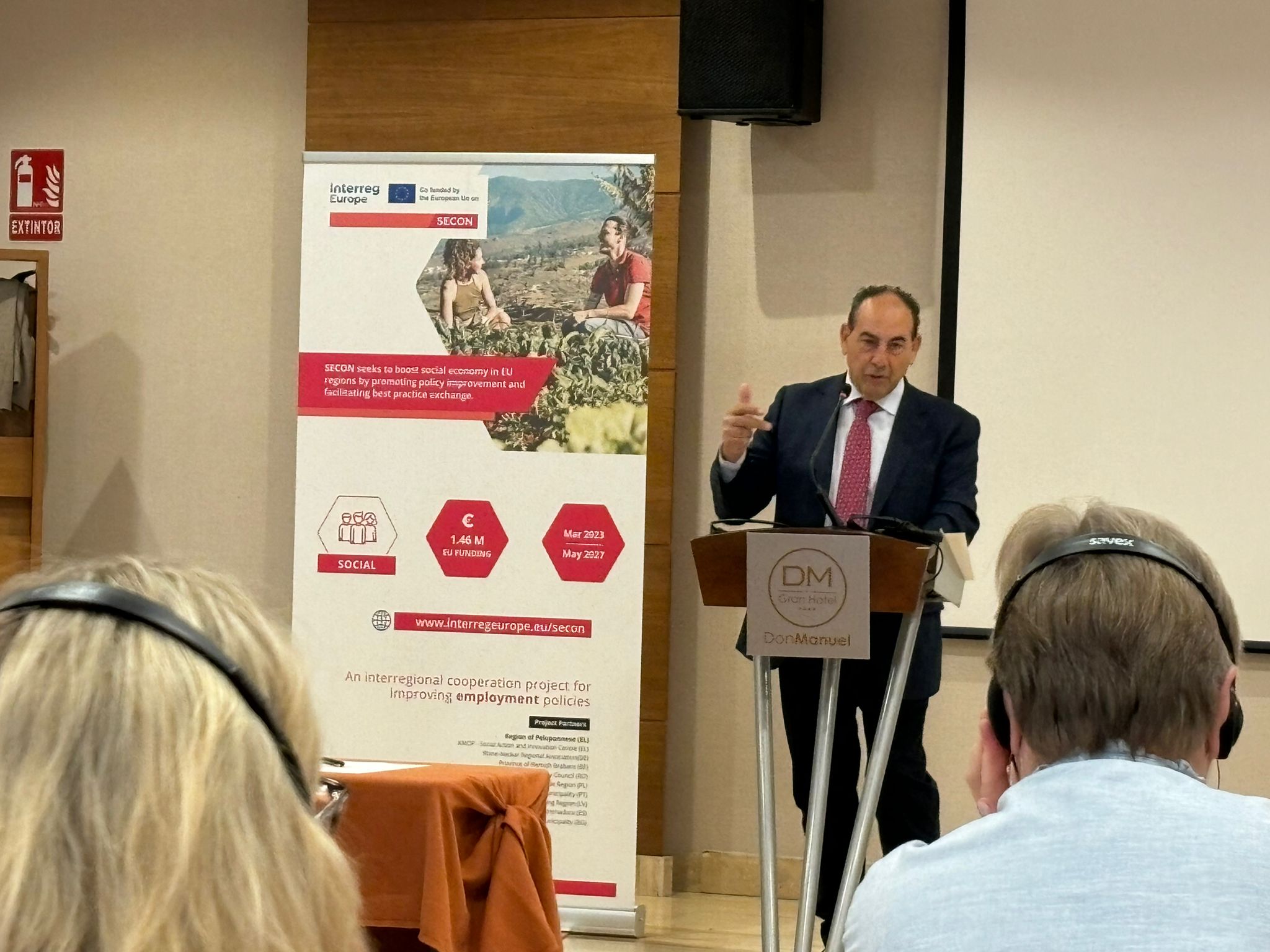 Imagen del artículo La Junta celebra en Cáceres el SECON Meeting Project que trata de potenciar las empresas de economía social en nueve países europeos