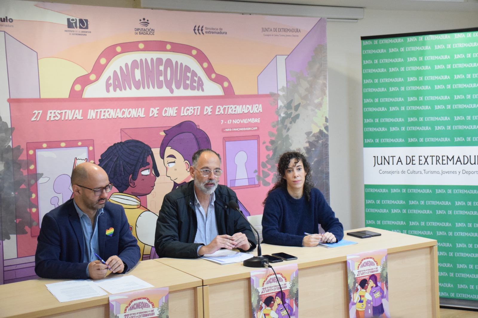 Imagen del artículo El Festival Internacional de Cine LGTBI de Extremadura, FanCineQueer, llega a 35 localidades con la proyección de 11 films y 77 actividades