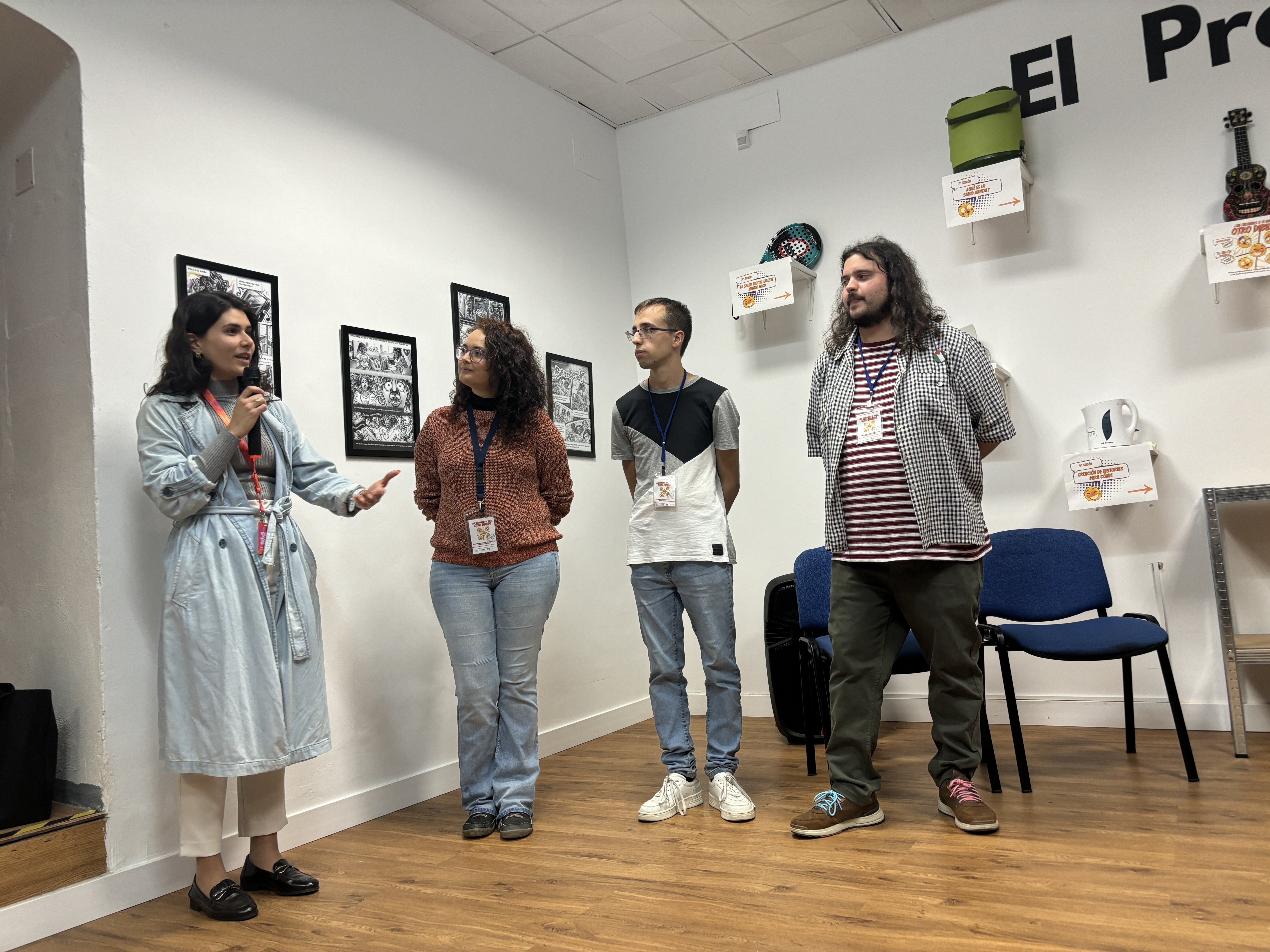 Image 6 of article El IJEX impulsa un proyecto centrado en la salud mental de los jóvenes a través del cómic y el teatro