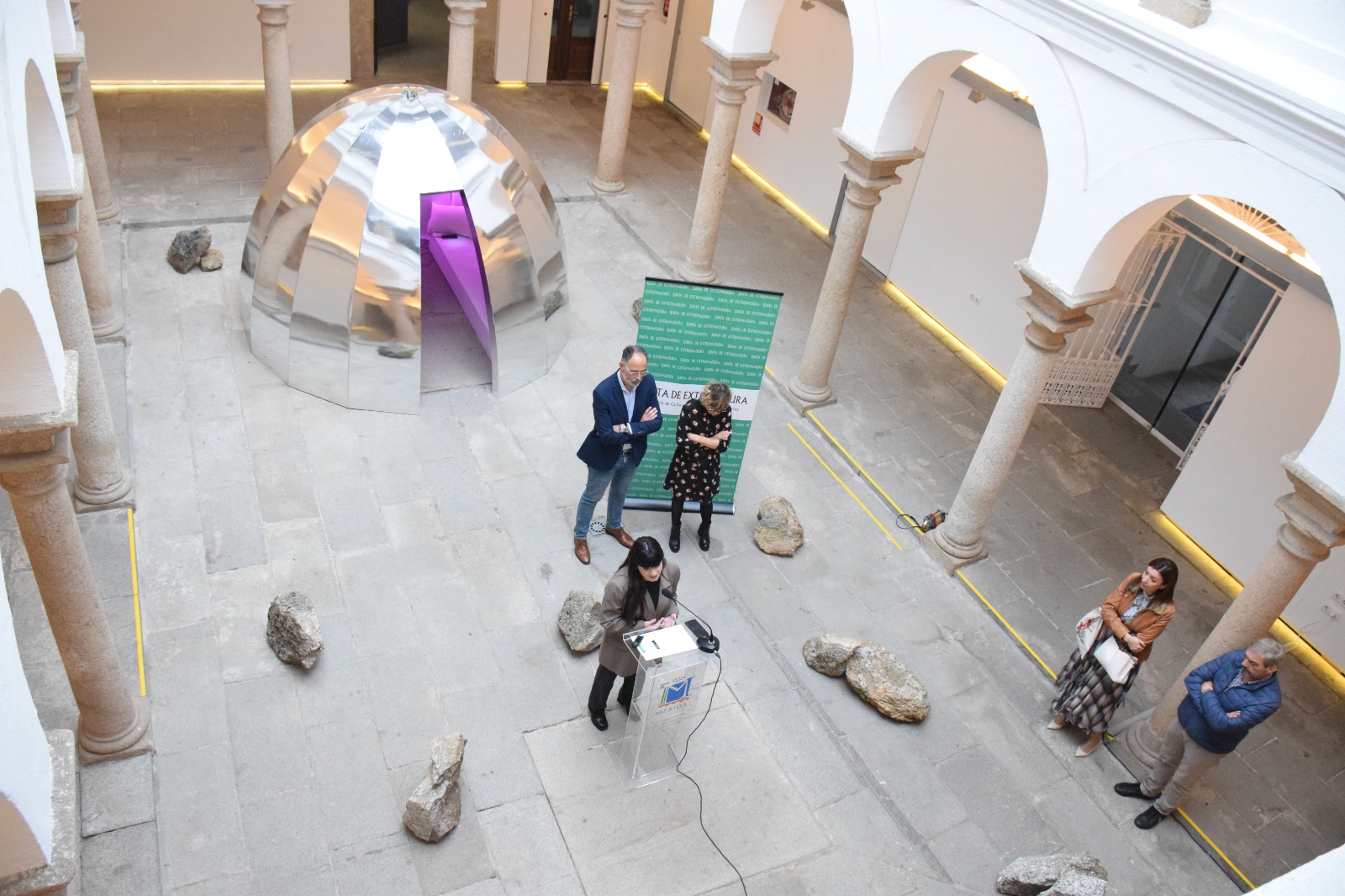 Image 8 of article La sala Santa Clara de Mérida expone una muestra de la artista visual Pilar del Puerto organizada por la Junta de Extremadura