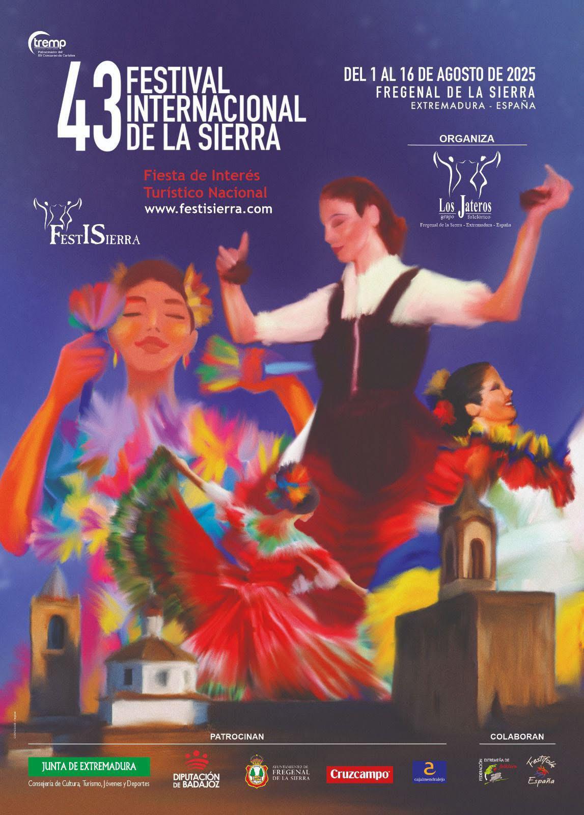 Imagen del artículo El Festival Internacional de la Sierra 'FestiSierra' programa más de 100 actividades y contará con ocho grupos folklóricos de cuatro continentes
