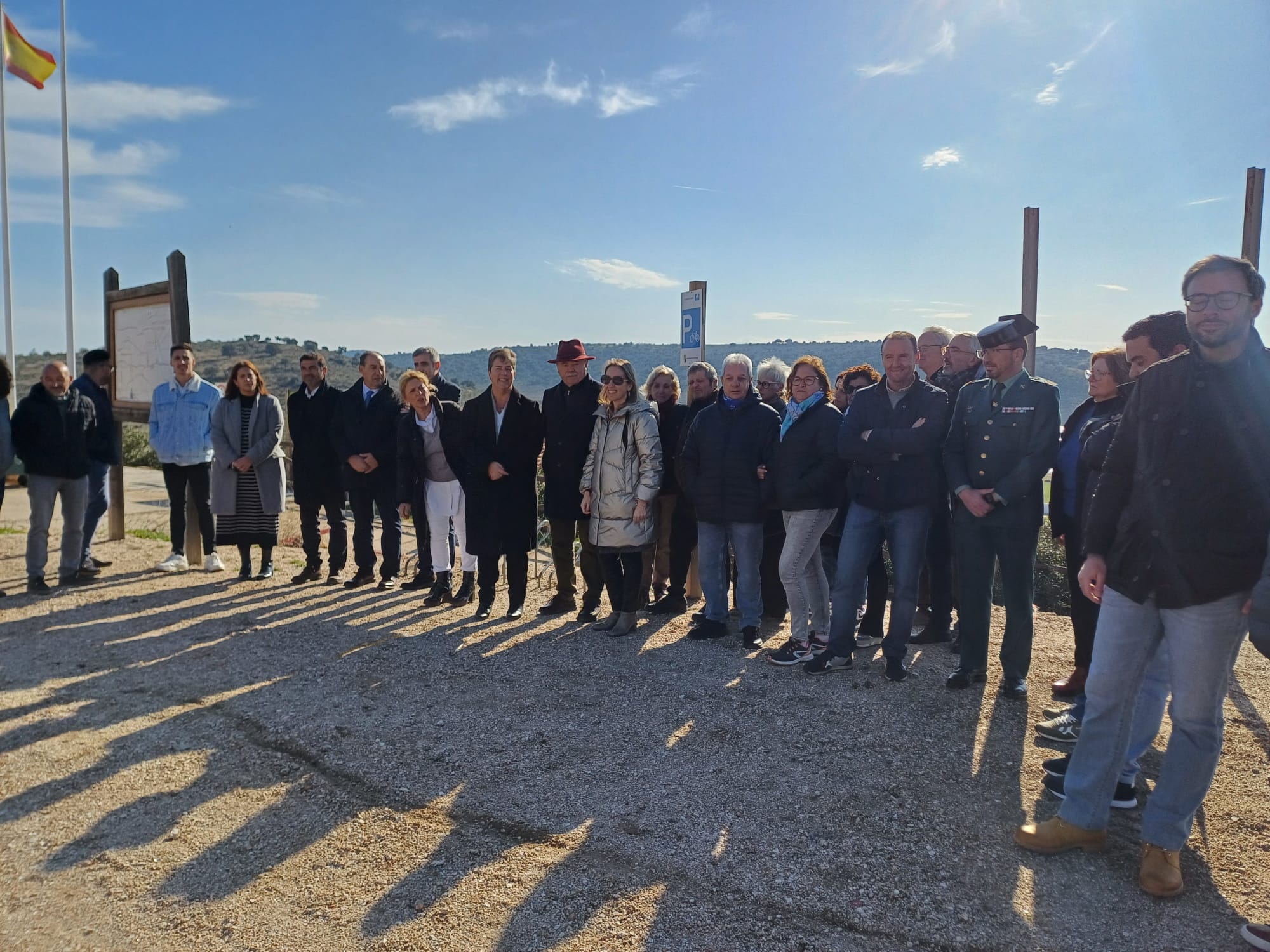 Acto inauguración del primer paseo fluvial de Extremadura.